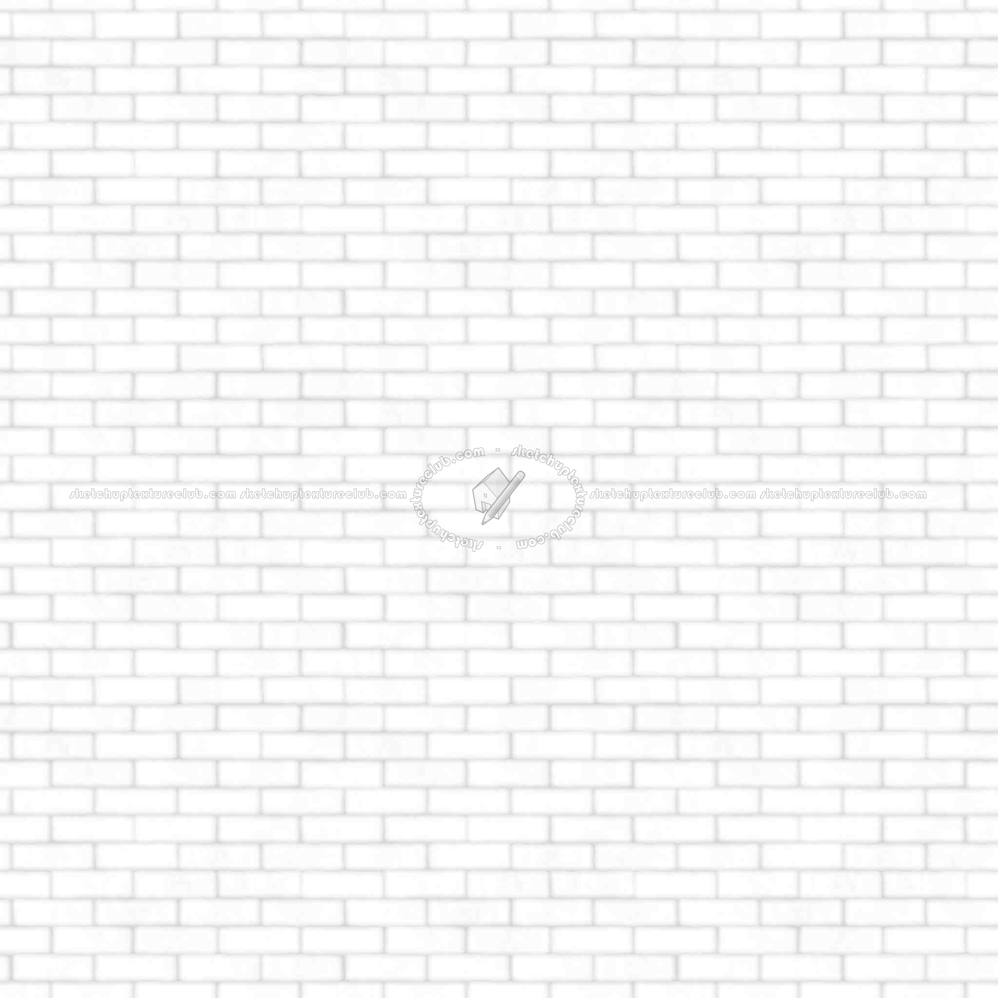 Textures   -   ARCHITECTURE   -   BRICKS   -   Facing Bricks   -   Rustic  - Rustic bricks texture seamless 00210 - Ambient occlusion