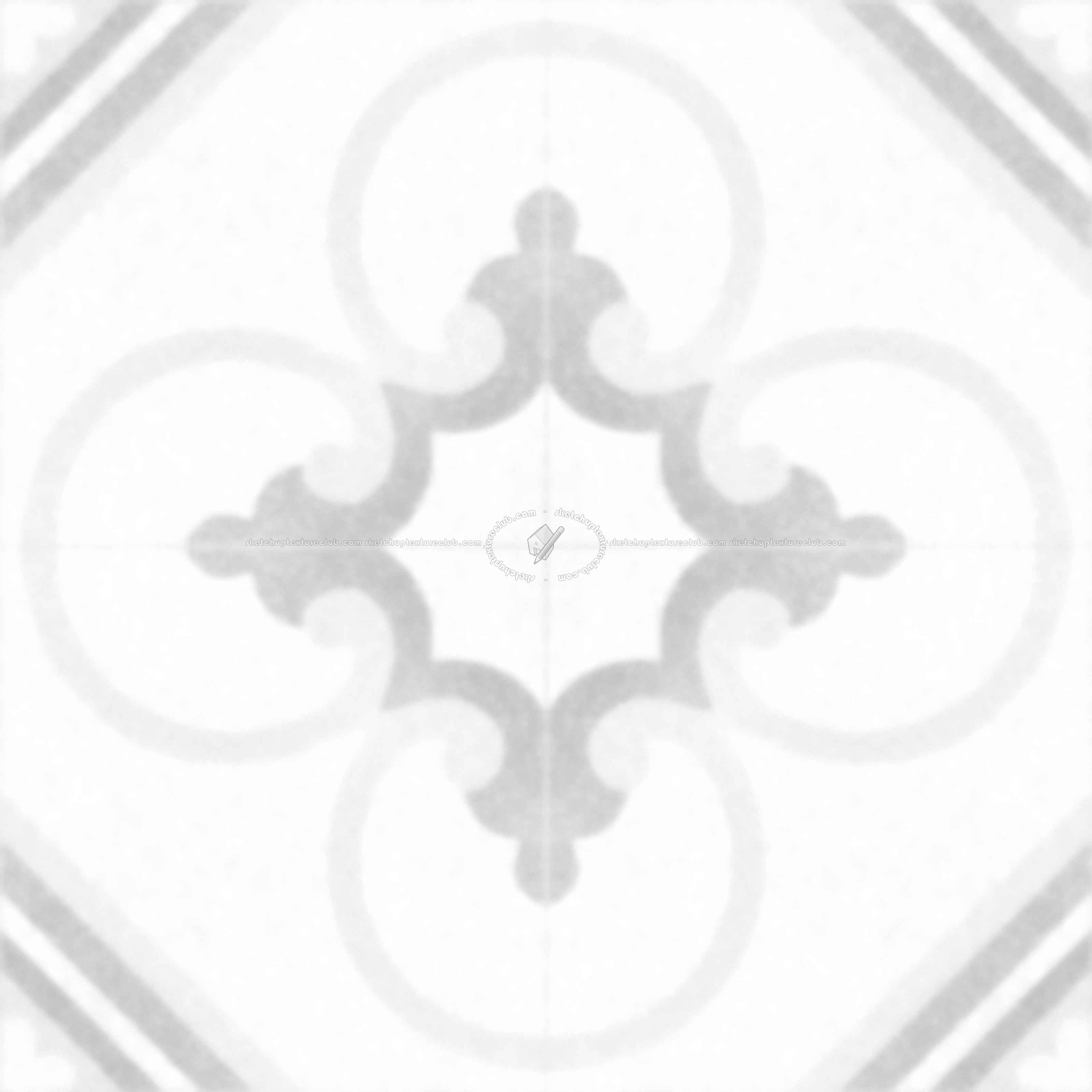 Textures   -   ARCHITECTURE   -   TILES INTERIOR   -   Terrazzo  - terrazzo cementine tiles pbr texture 22097 - Ambient occlusion