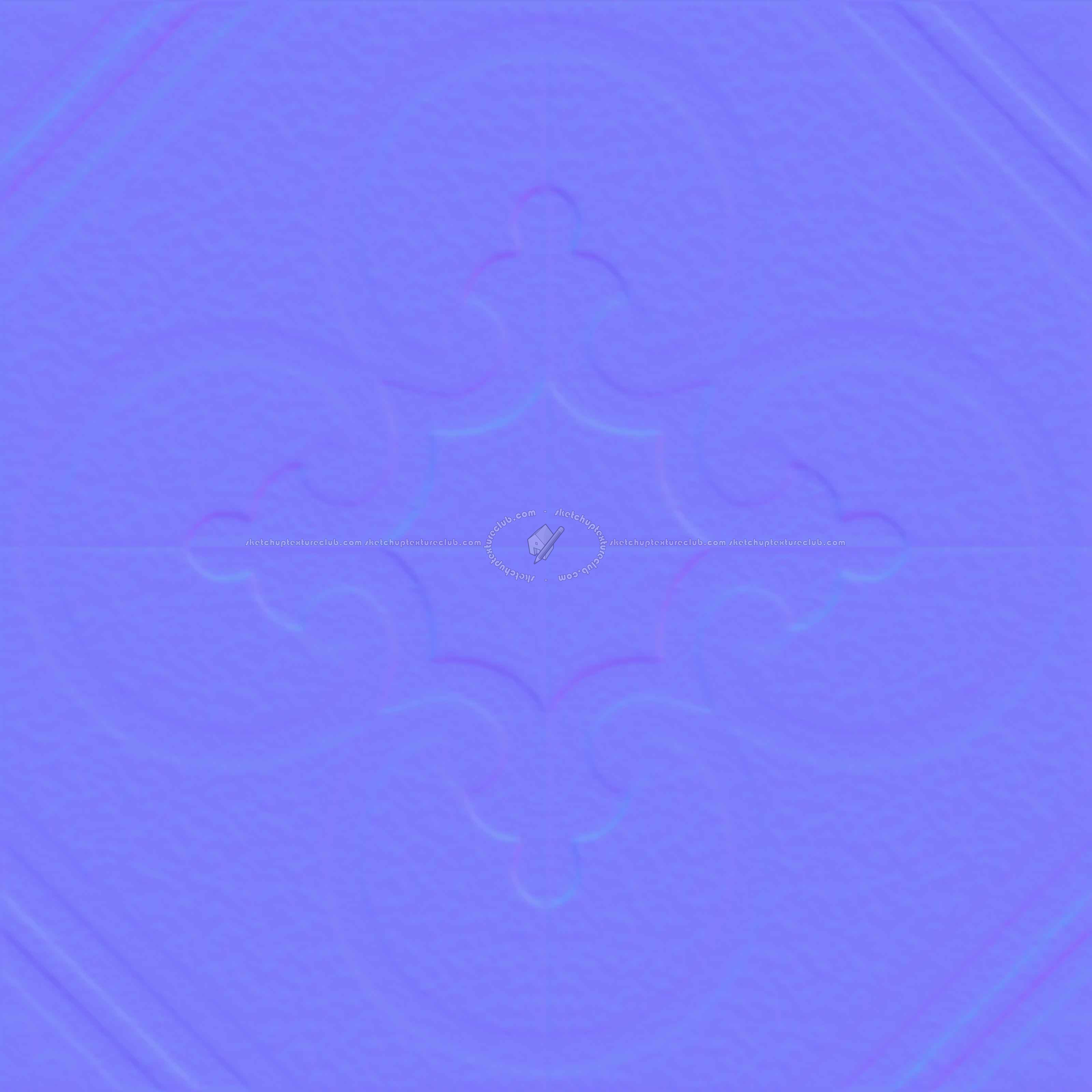 Textures   -   ARCHITECTURE   -   TILES INTERIOR   -   Terrazzo  - terrazzo cementine tiles pbr texture 22097 - Normal