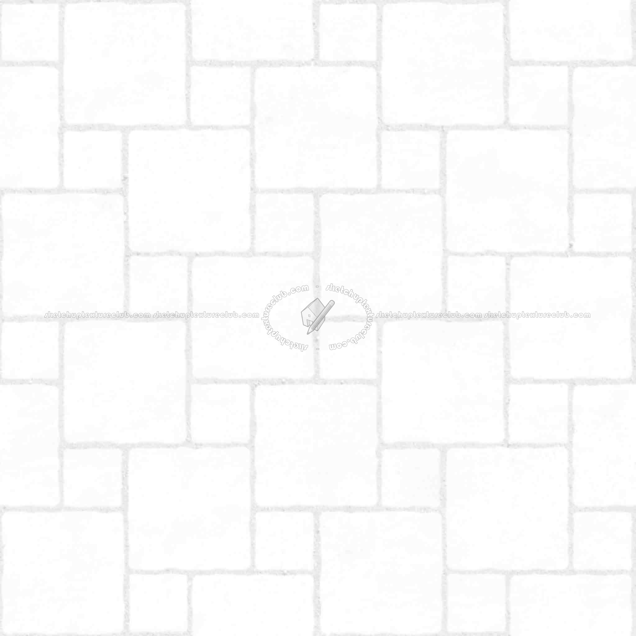 Textures   -   ARCHITECTURE   -   PAVING OUTDOOR   -   Concrete   -   Blocks damaged  - Concrete paving outdoor damaged texture seamless 05517 - Ambient occlusion