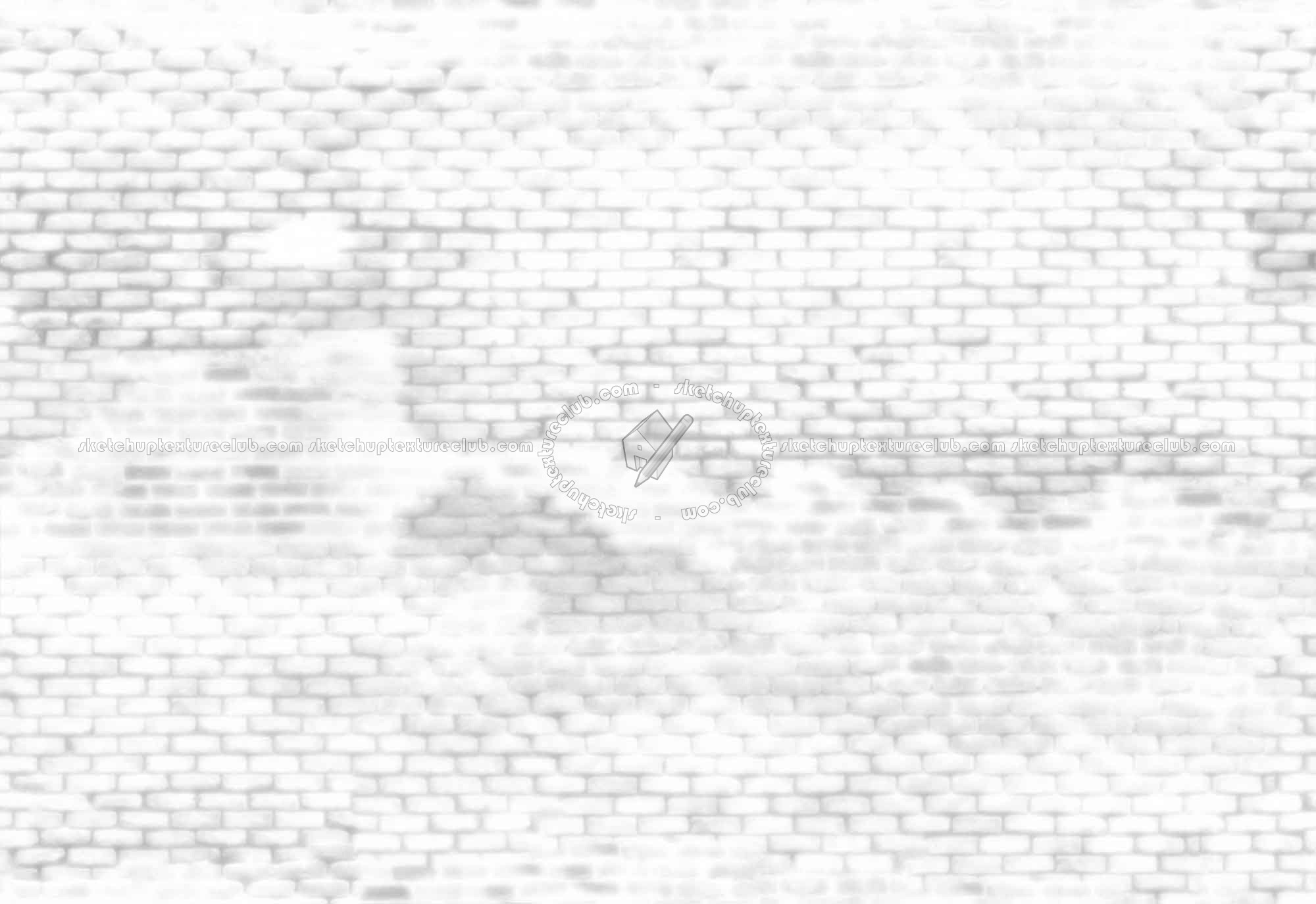 Textures   -   ARCHITECTURE   -   BRICKS   -   Damaged bricks  - Damaged bricks texture seamless 00139 - Ambient occlusion