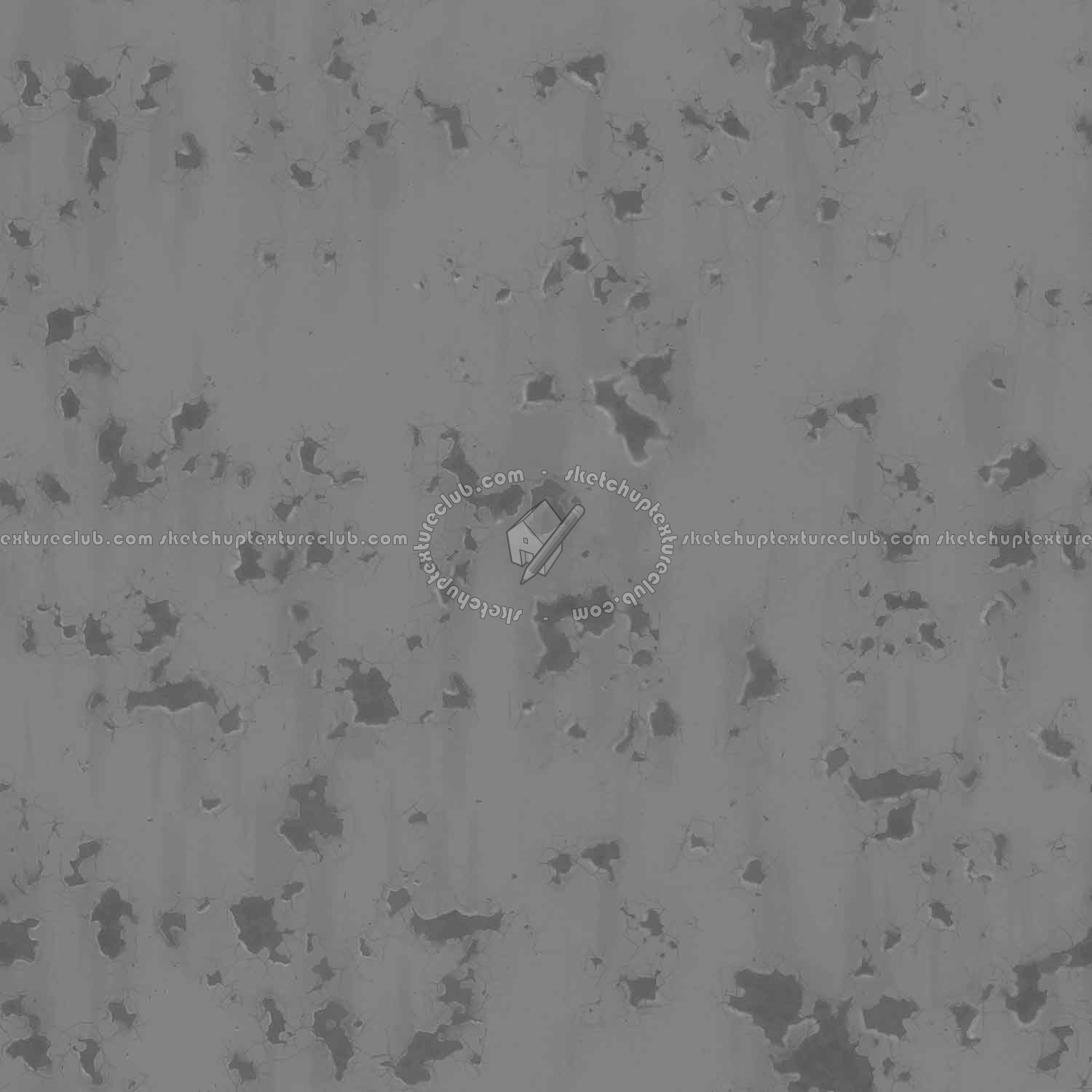 Textures   -   MATERIALS   -   METALS   -   Dirty rusty  - Old dirty metal texture seamless 10076 - Displacement