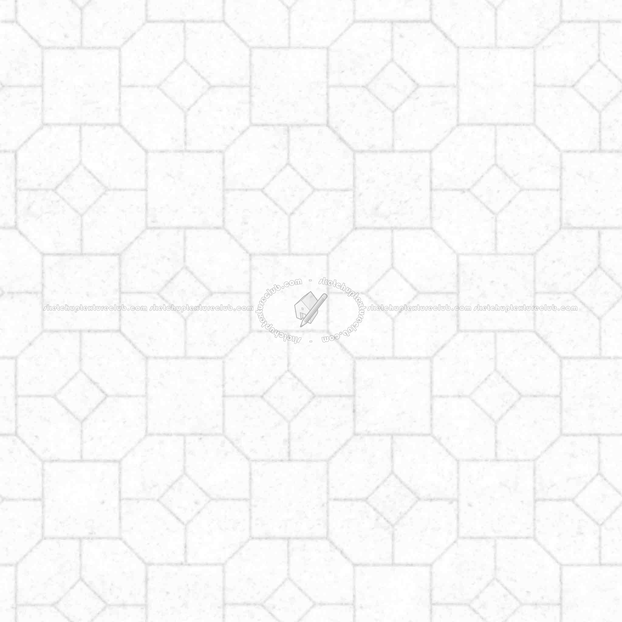 Textures   -   ARCHITECTURE   -   PAVING OUTDOOR   -   Concrete   -   Blocks mixed  - Paving concrete mixed size texture seamless 05599 - Ambient occlusion