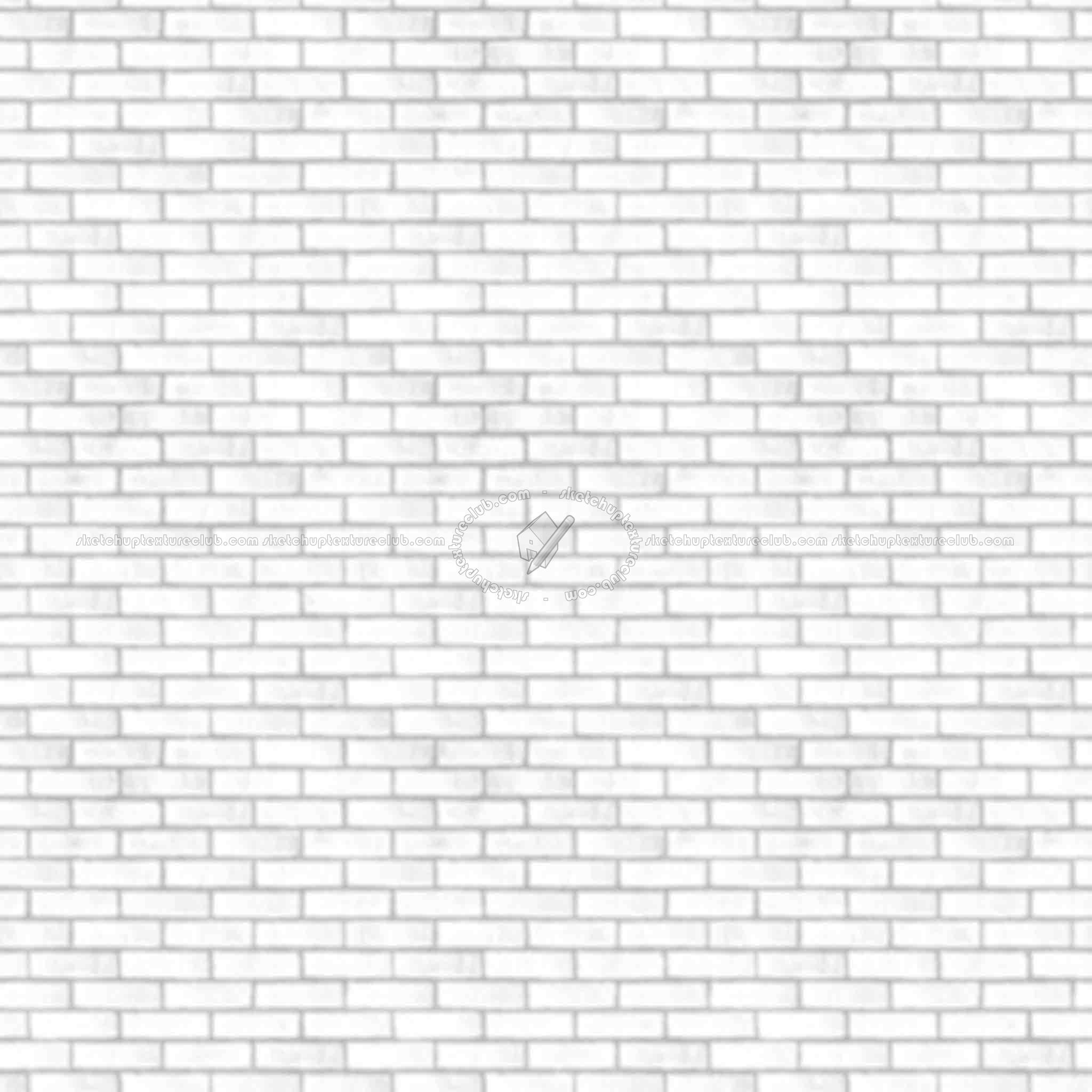 Textures   -   ARCHITECTURE   -   BRICKS   -   Facing Bricks   -   Rustic  - Rustic bricks texture seamless 00211 - Ambient occlusion