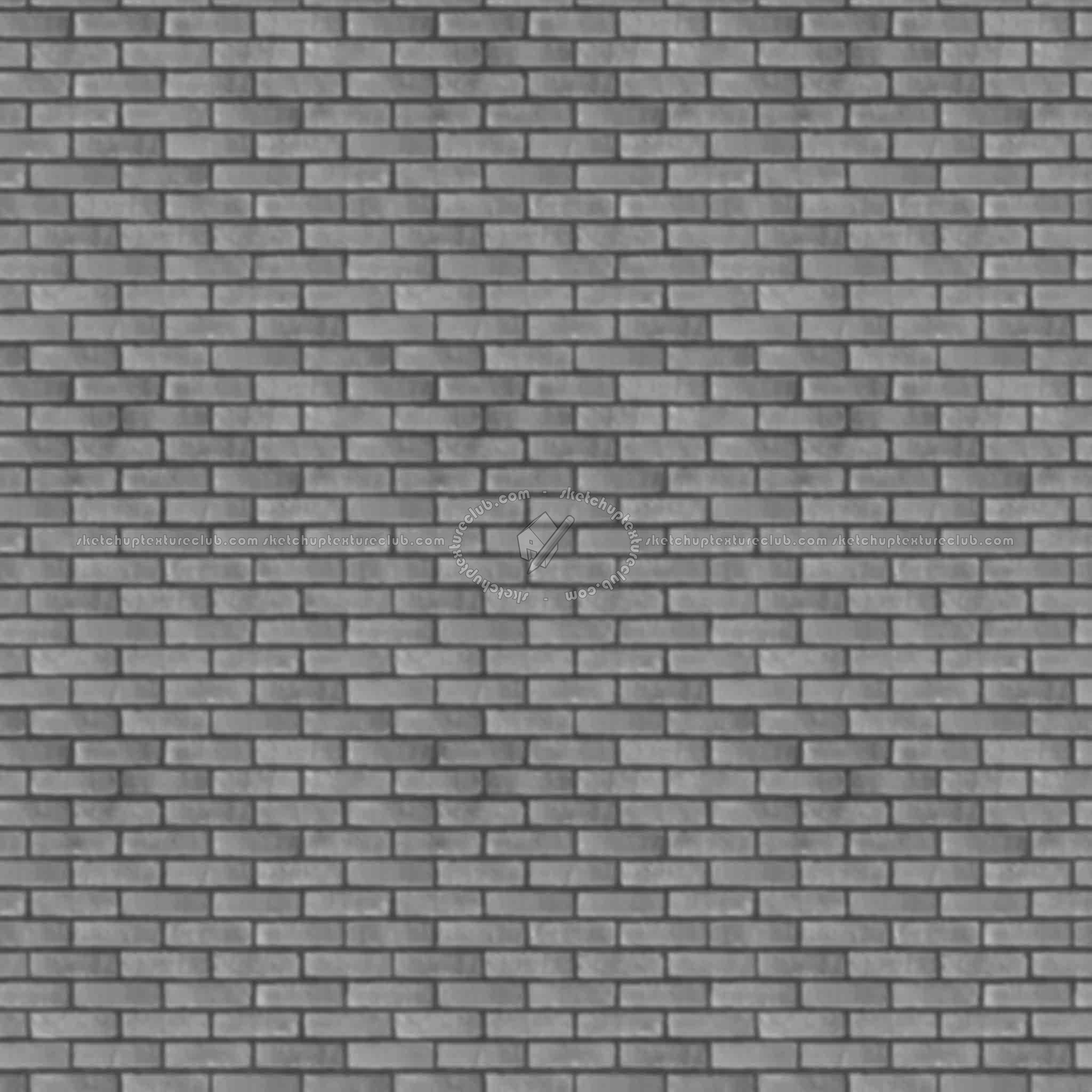 Textures   -   ARCHITECTURE   -   BRICKS   -   Facing Bricks   -   Rustic  - Rustic bricks texture seamless 00211 - Displacement