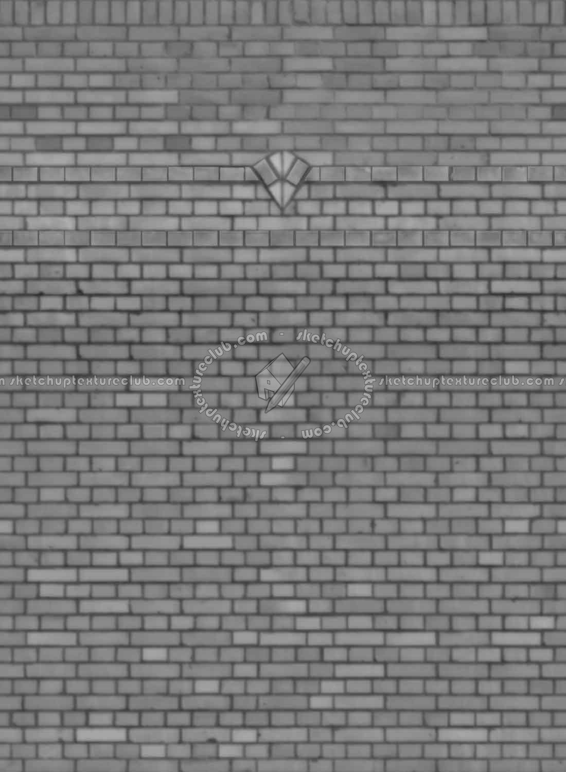 Textures   -   ARCHITECTURE   -   BRICKS   -   Colored Bricks   -   Rustic  - Texture colored bricks rustic seamless 00038 - Displacement