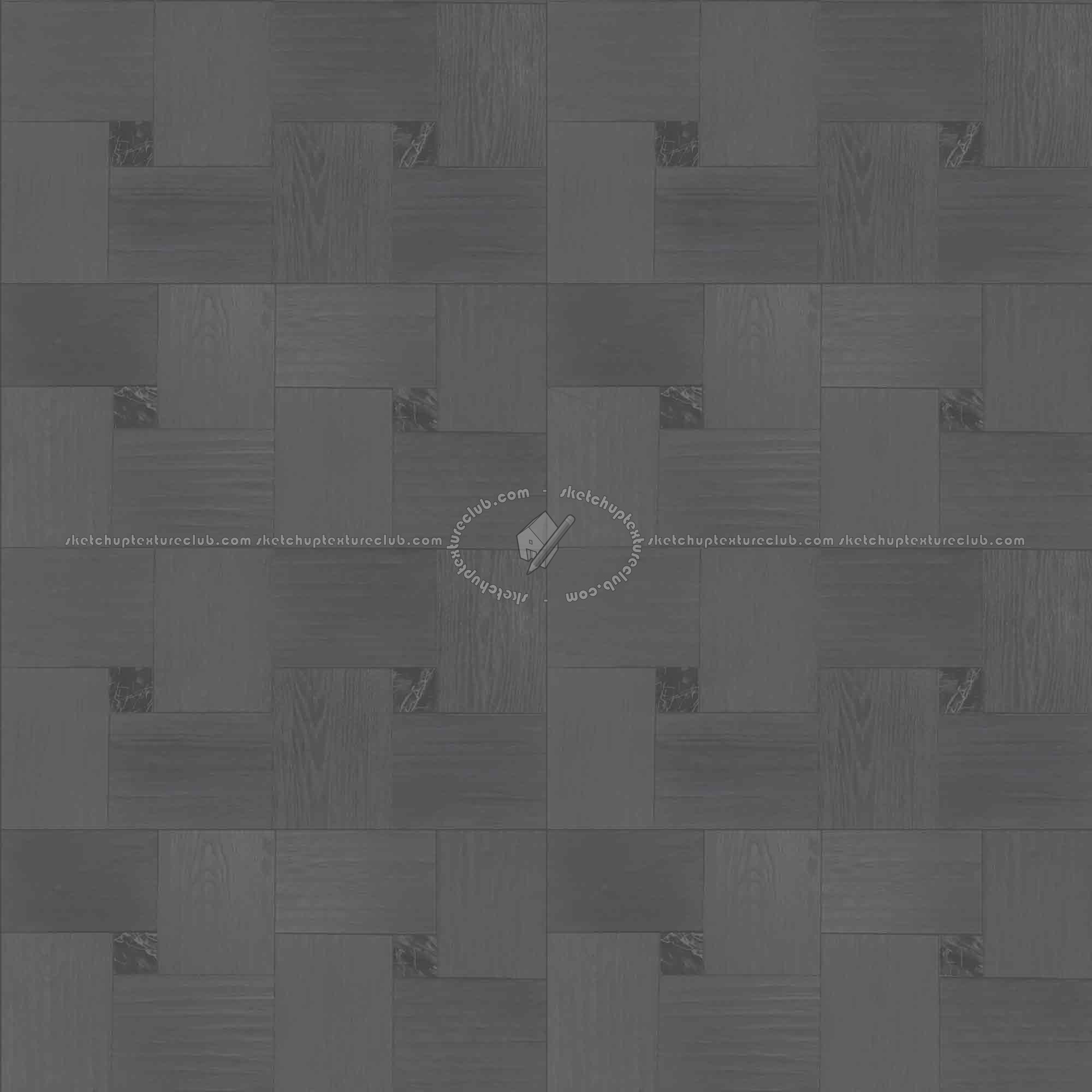 Textures   -   ARCHITECTURE   -   WOOD FLOORS   -   Parquet square  - Wood flooring square texture seamless 05424 - Specular