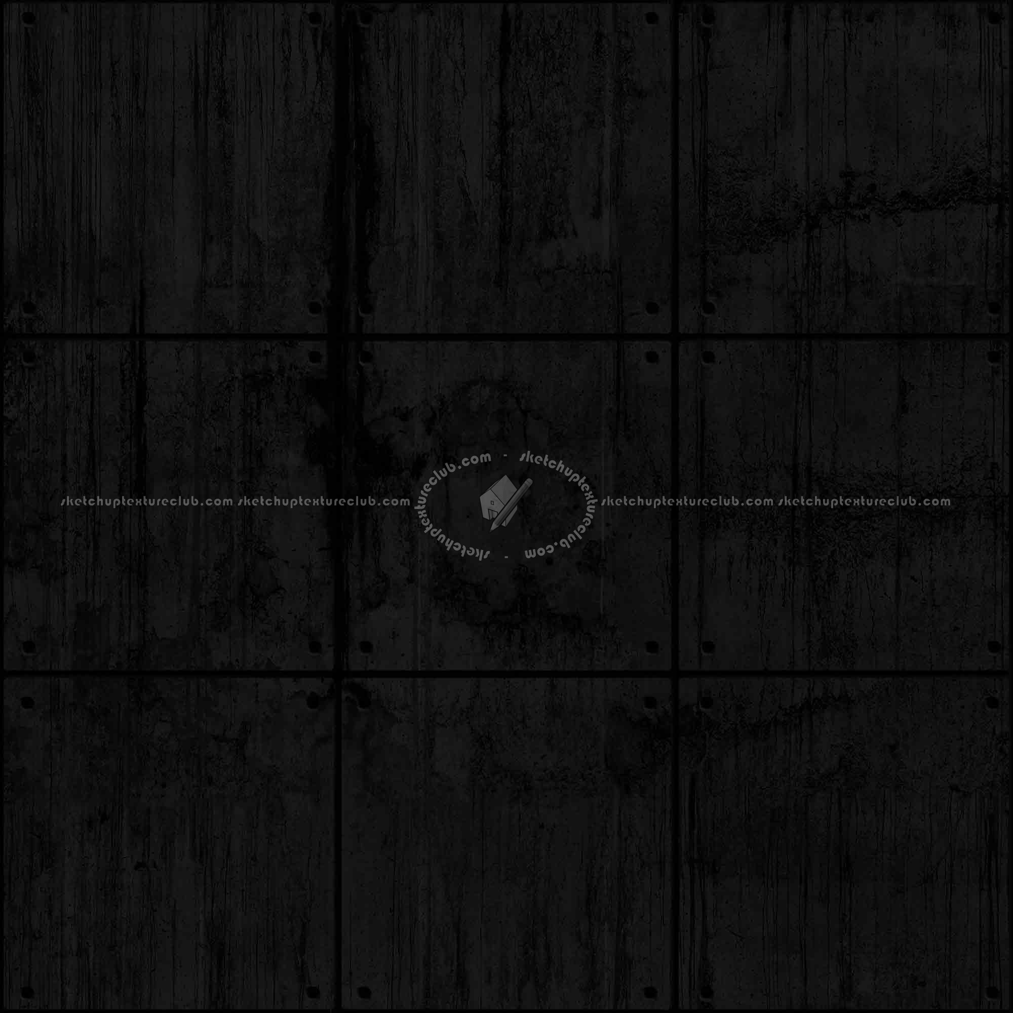 Textures   -   ARCHITECTURE   -   CONCRETE   -   Plates   -   Dirty  - Concrete dirt plates wall texture seamless 01750 - Specular