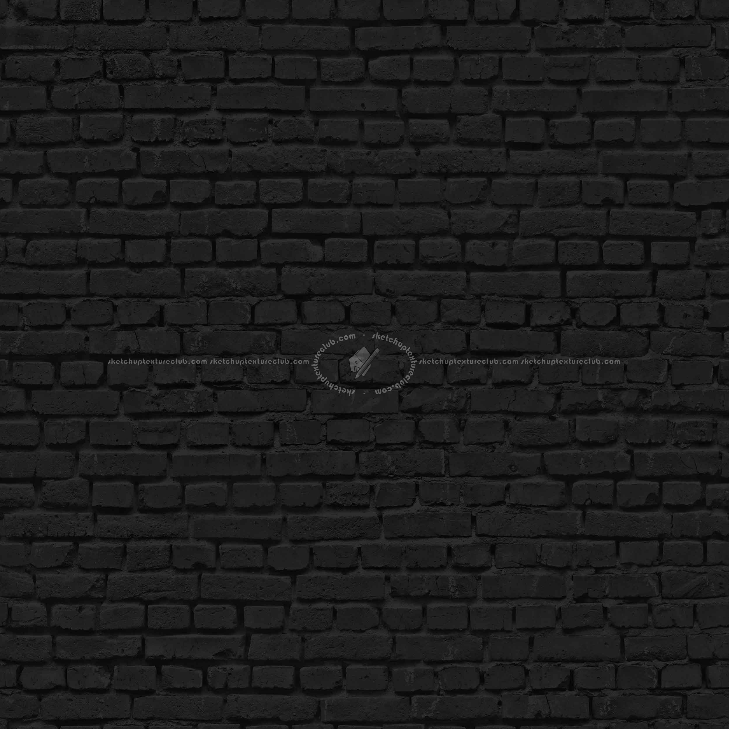 Textures   -   ARCHITECTURE   -   BRICKS   -   Damaged bricks  - Damaged bricks texture seamless 00140 - Specular