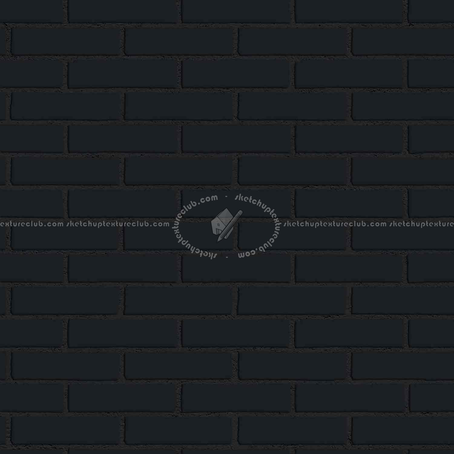 Textures   -   ARCHITECTURE   -   BRICKS   -   Facing Bricks   -   Smooth  - Facing smooth bricks texture seamless 00288 - Specular