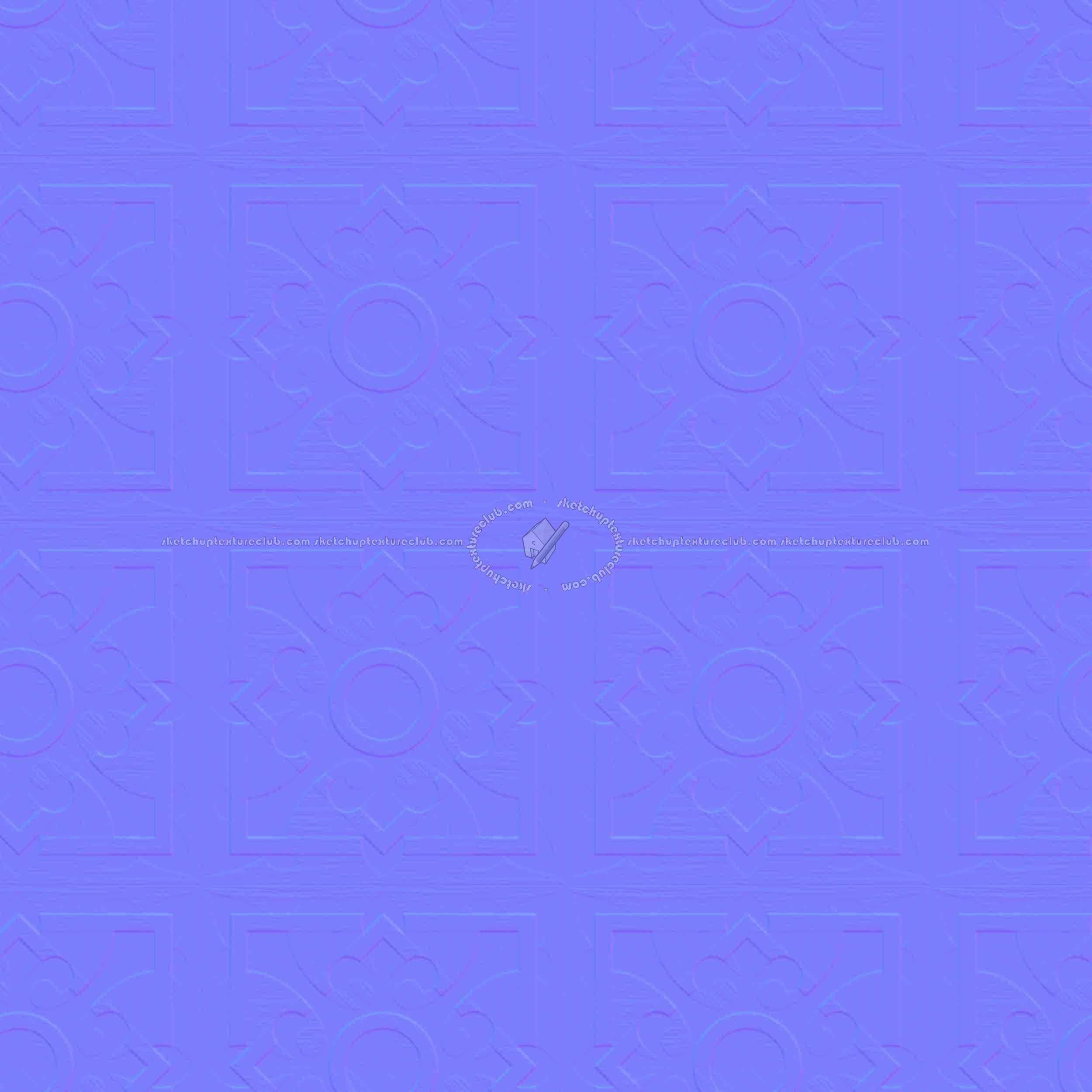 Textures   -   ARCHITECTURE   -   WOOD FLOORS   -   Geometric pattern  - Parquet geometric pattern texture seamless 04760 - Normal