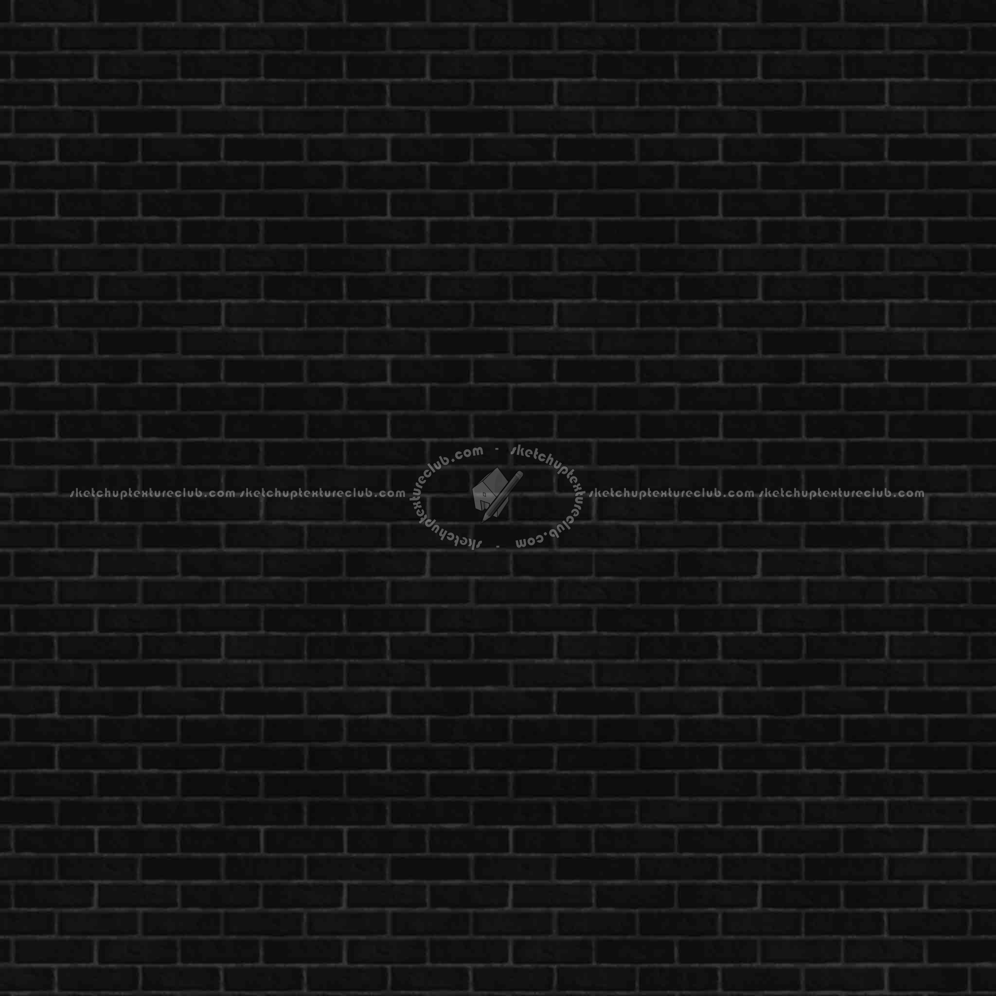 Textures   -   ARCHITECTURE   -   BRICKS   -   Facing Bricks   -   Rustic  - Rustic bricks texture seamless 00212 - Specular