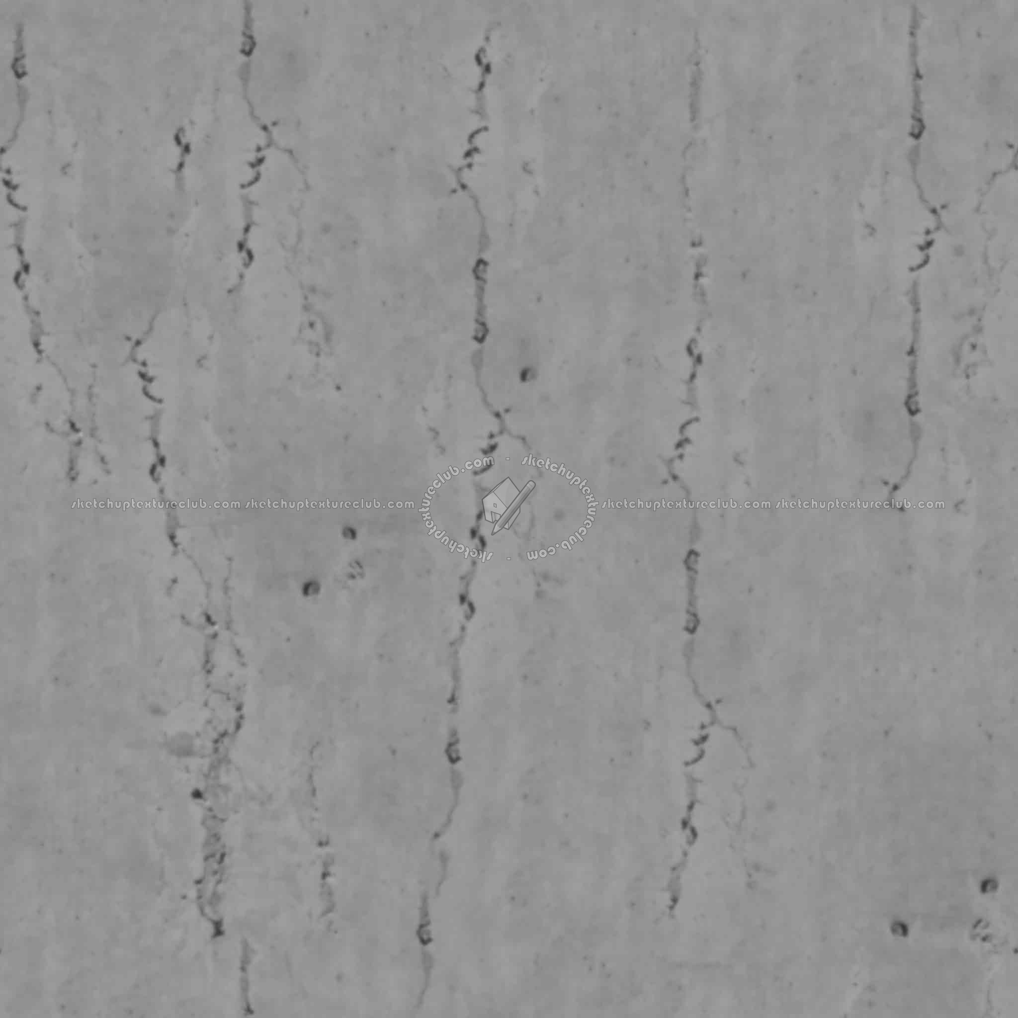 Textures   -   ARCHITECTURE   -   CONCRETE   -   Bare   -   Damaged walls  - Concrete bare damaged texture seamless 01363 - Displacement