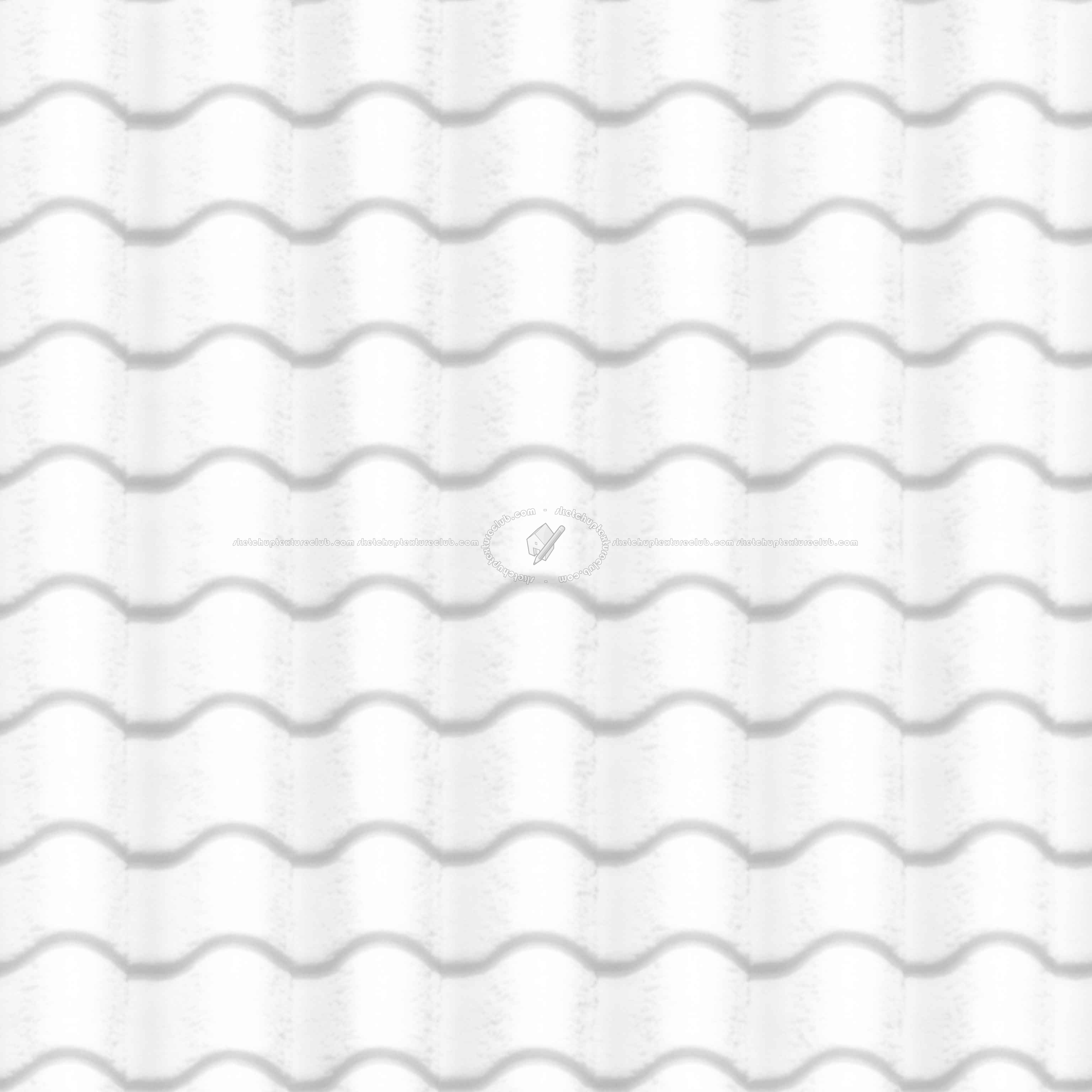 Textures   -   ARCHITECTURE   -   ROOFINGS   -   Snowy roofs  - Snowy roof texture seamless 04032 - Ambient occlusion