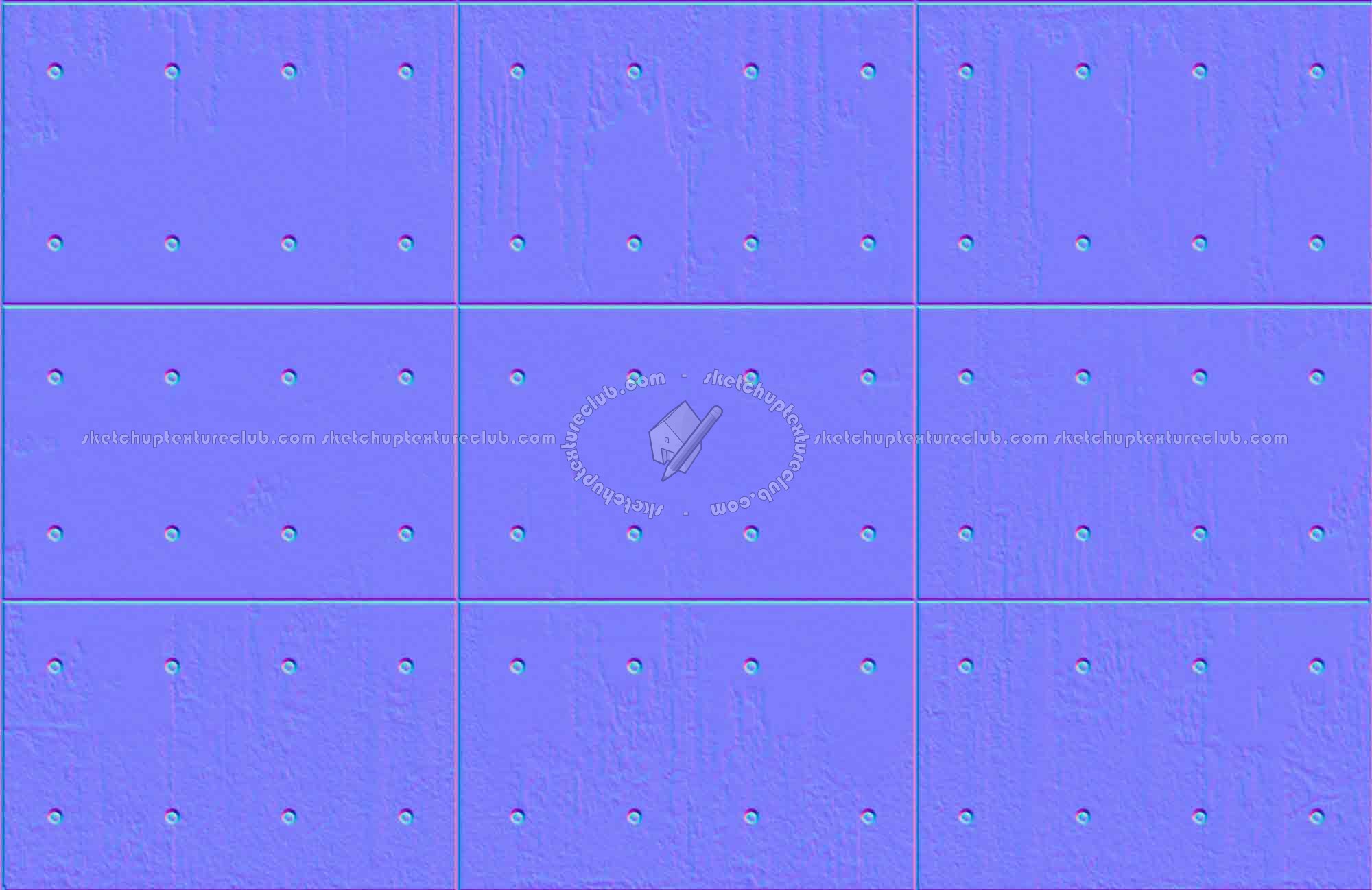 Textures   -   ARCHITECTURE   -   CONCRETE   -   Plates   -   Tadao Ando  - Tadao ando concrete plates seamless 01818 - Normal