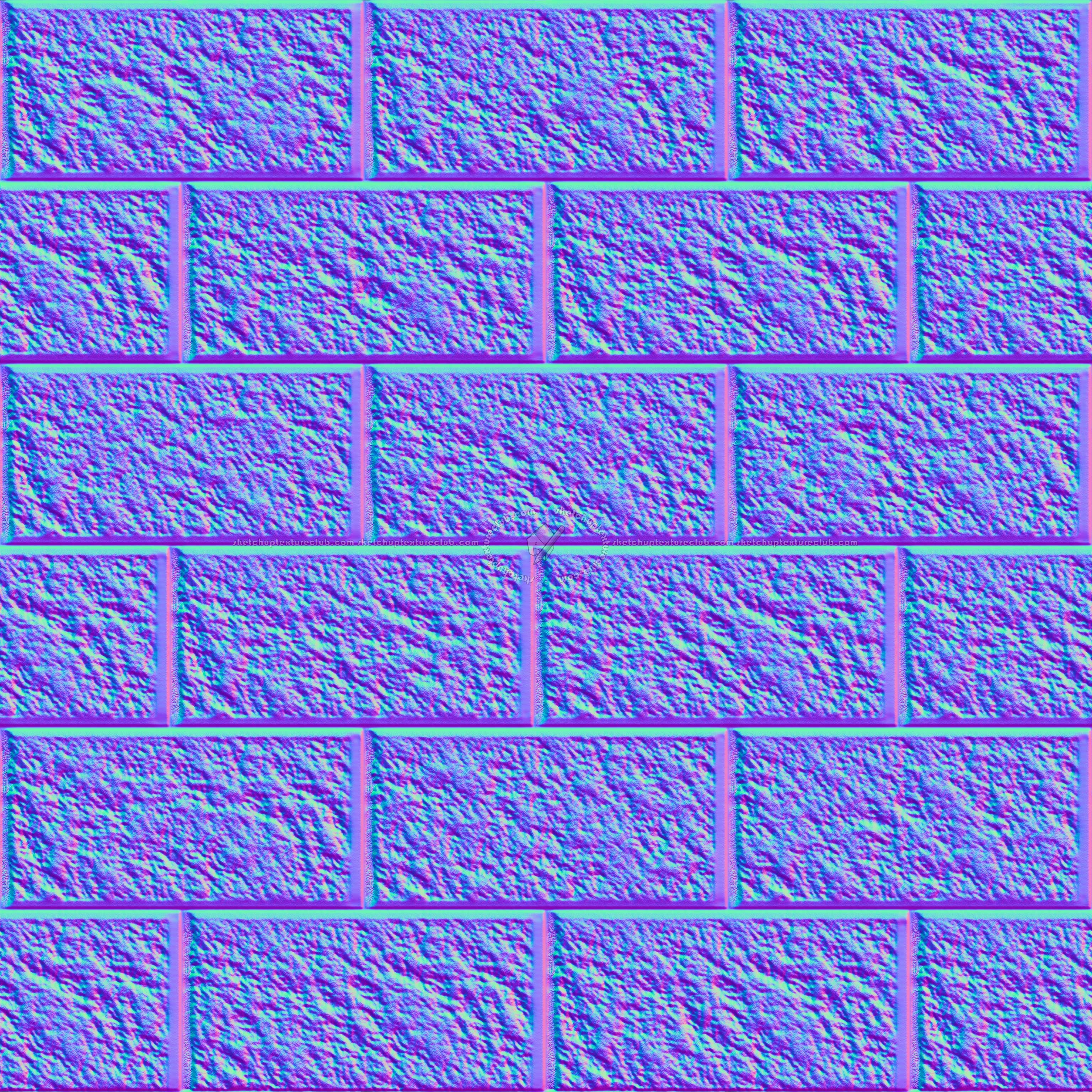 Textures   -   ARCHITECTURE   -   STONES WALLS   -   Claddings stone   -   Exterior  - Wall cladding stone texture seamless 07741 - Normal