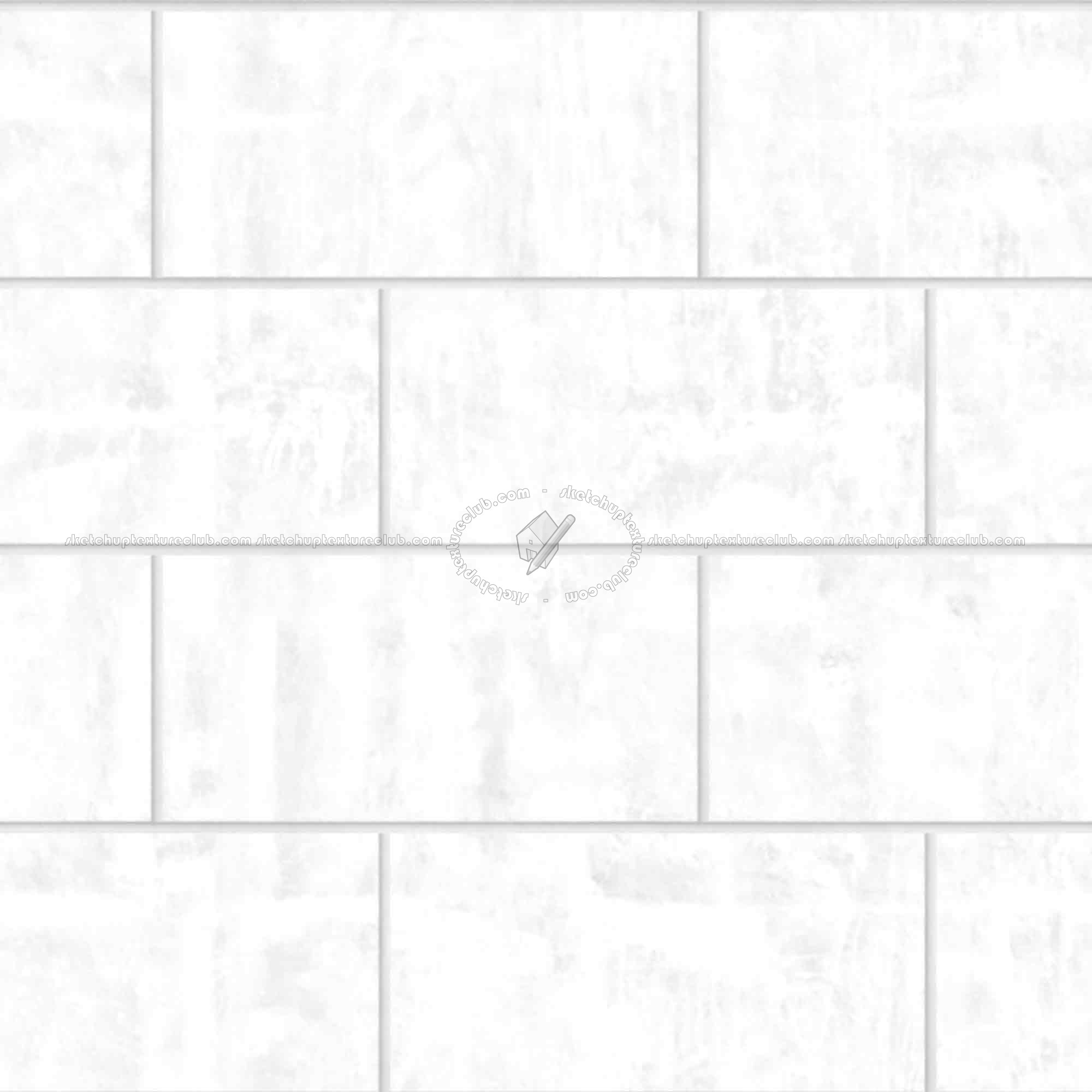 Textures   -   ARCHITECTURE   -   CONCRETE   -   Plates   -   Dirty  - Concrete dirt plates wall texture seamless 01764 - Ambient occlusion