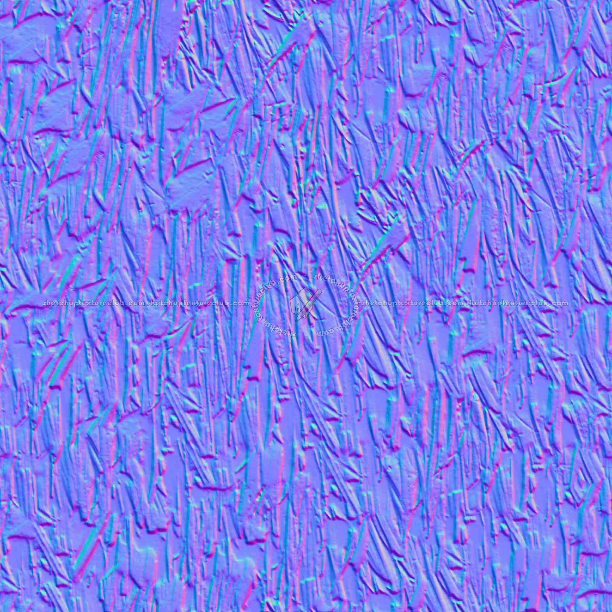 Textures   -   ARCHITECTURE   -   ROOFINGS   -   Thatched roofs  - Thatched roof texture seamless 04076 - Normal