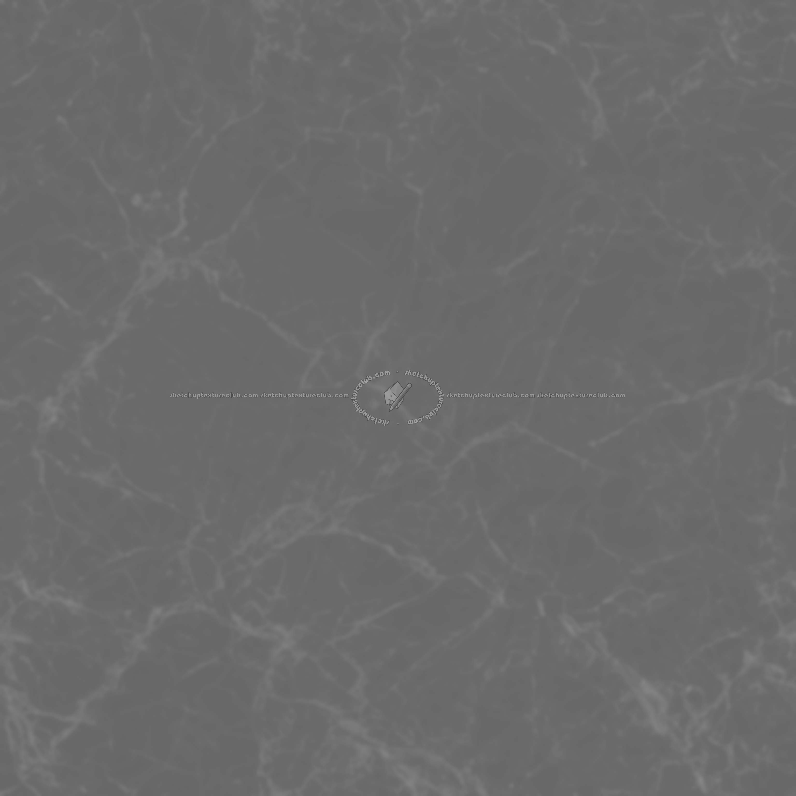 Textures   -   ARCHITECTURE   -   MARBLE SLABS   -   Black  - Black veined marble pbr texture seamless 22412 - Displacement