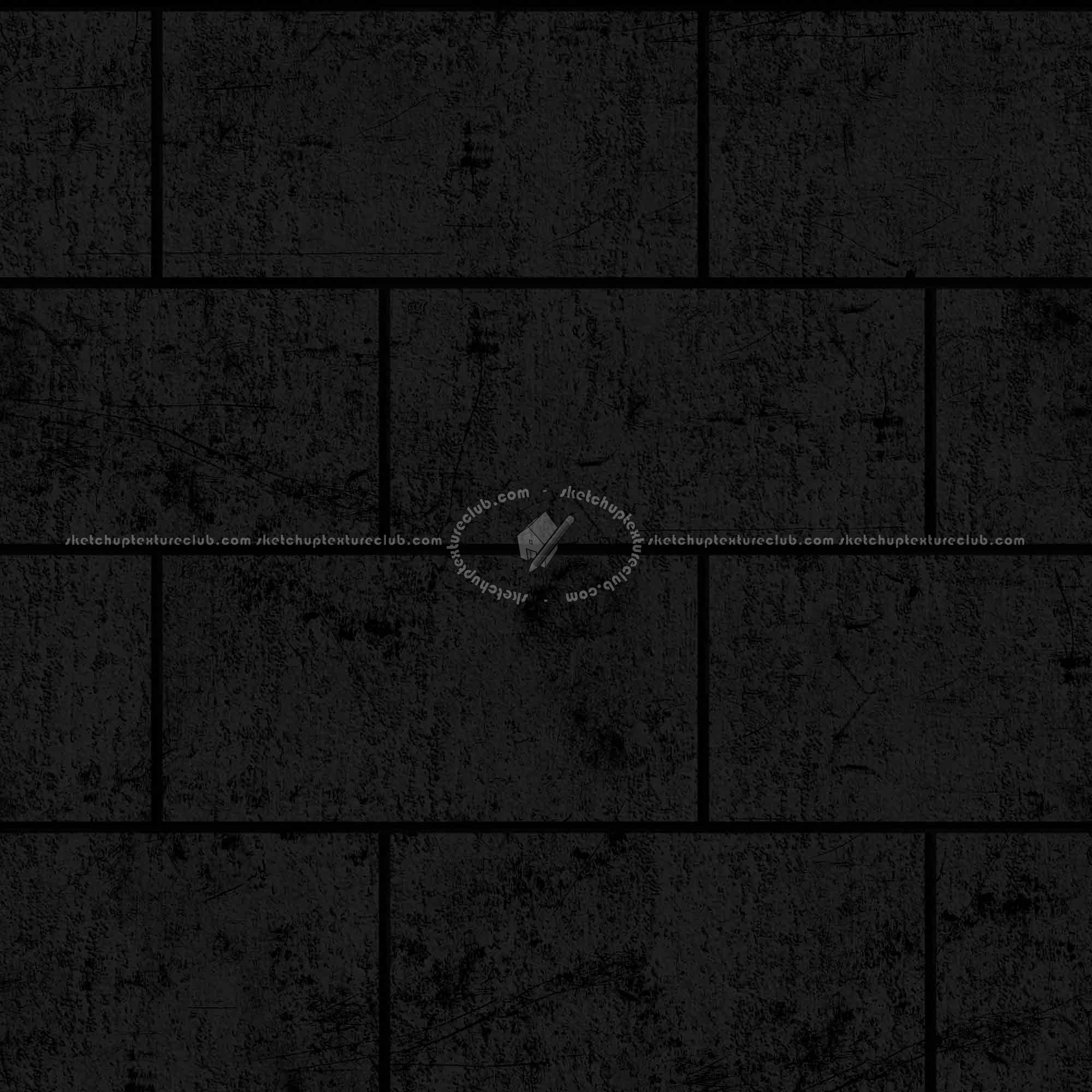 Textures   -   ARCHITECTURE   -   CONCRETE   -   Plates   -   Dirty  - Concrete dirt plates wall texture seamless 01765 - Specular
