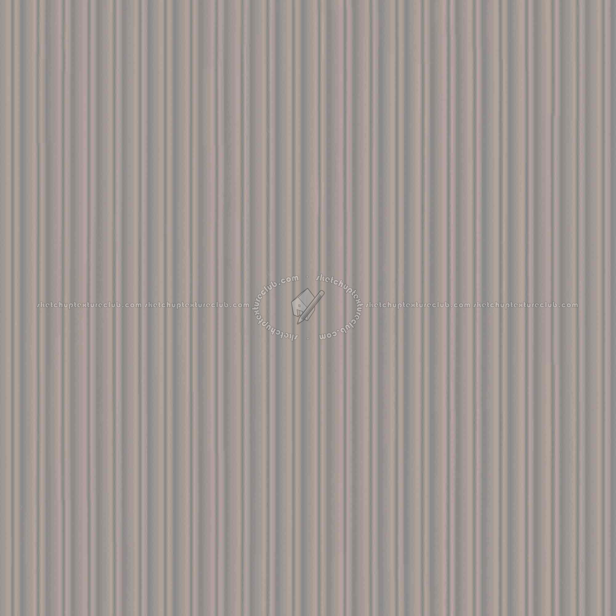 Textures   -   MATERIALS   -   METALS   -   Corrugated  - Corrugated metal texture seamless 09958 - Specular