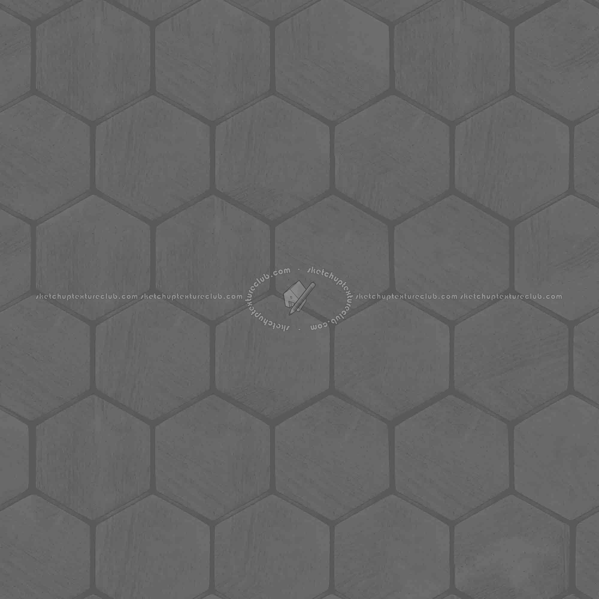 Textures   -   ARCHITECTURE   -   TILES INTERIOR   -   Hexagonal mixed  - hexagonal ceramic tiles texture seamless 21397 - Specular