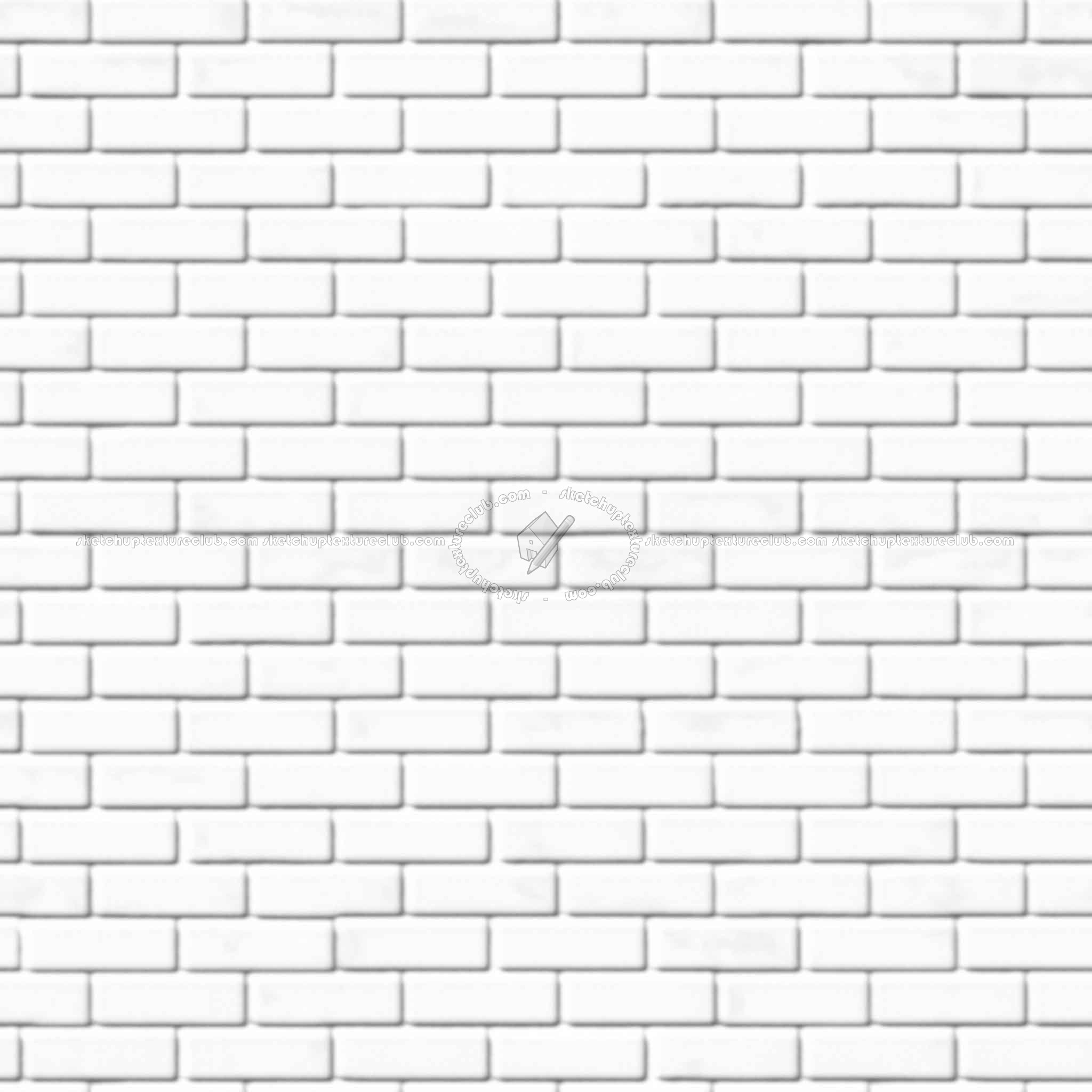 Textures   -   ARCHITECTURE   -   BRICKS   -   Colored Bricks   -   Smooth  - Texture colored bricks smooth seamless 00092 - Ambient occlusion