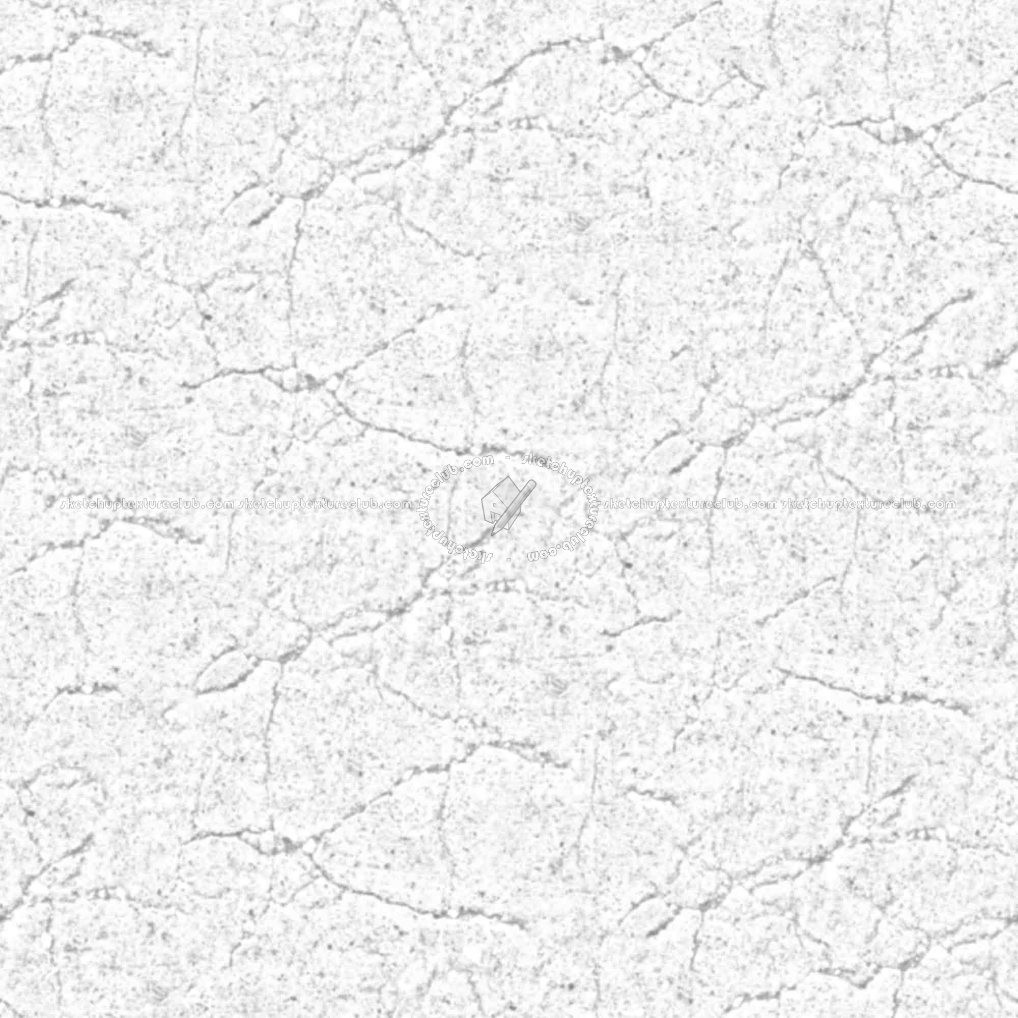 Textures   -   ARCHITECTURE   -   CONCRETE   -   Bare   -   Damaged walls  - Concrete bare damaged texture seamle 01401 - Ambient occlusion