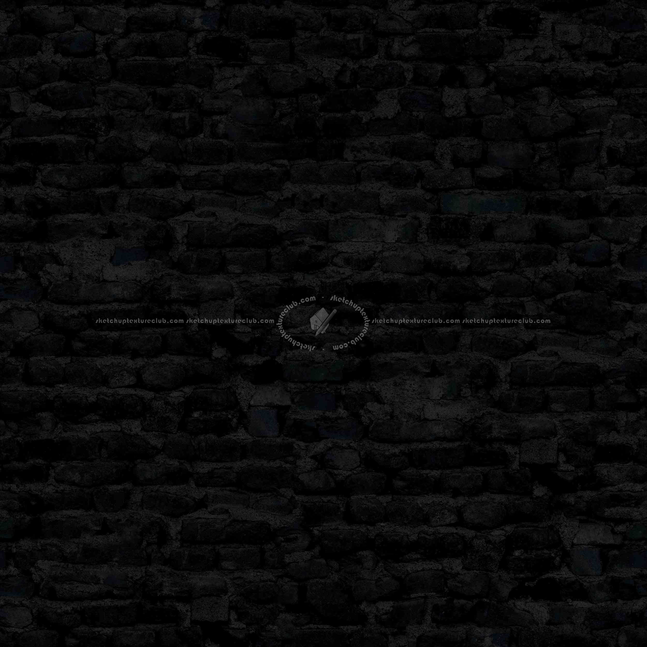 Textures   -   ARCHITECTURE   -   BRICKS   -   Damaged bricks  - Old damaged bricks texture seamless 17336 - Specular