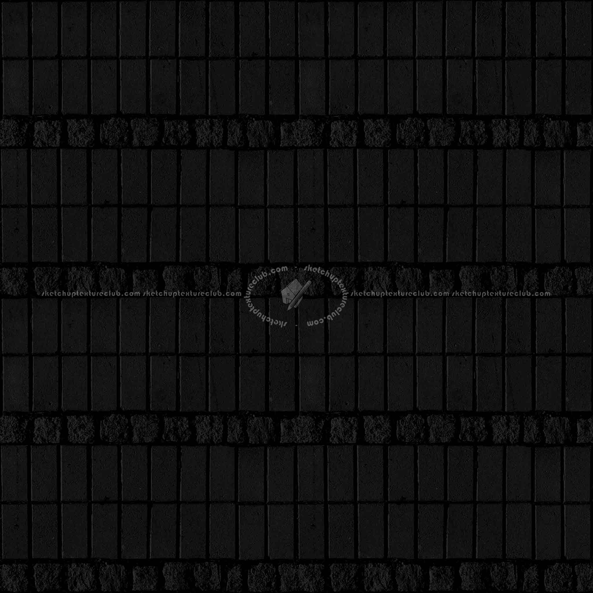 Textures   -   ARCHITECTURE   -   PAVING OUTDOOR   -   Concrete   -   Blocks regular  - Paving outdoor concrete regular block texture seamless 05667 - Specular