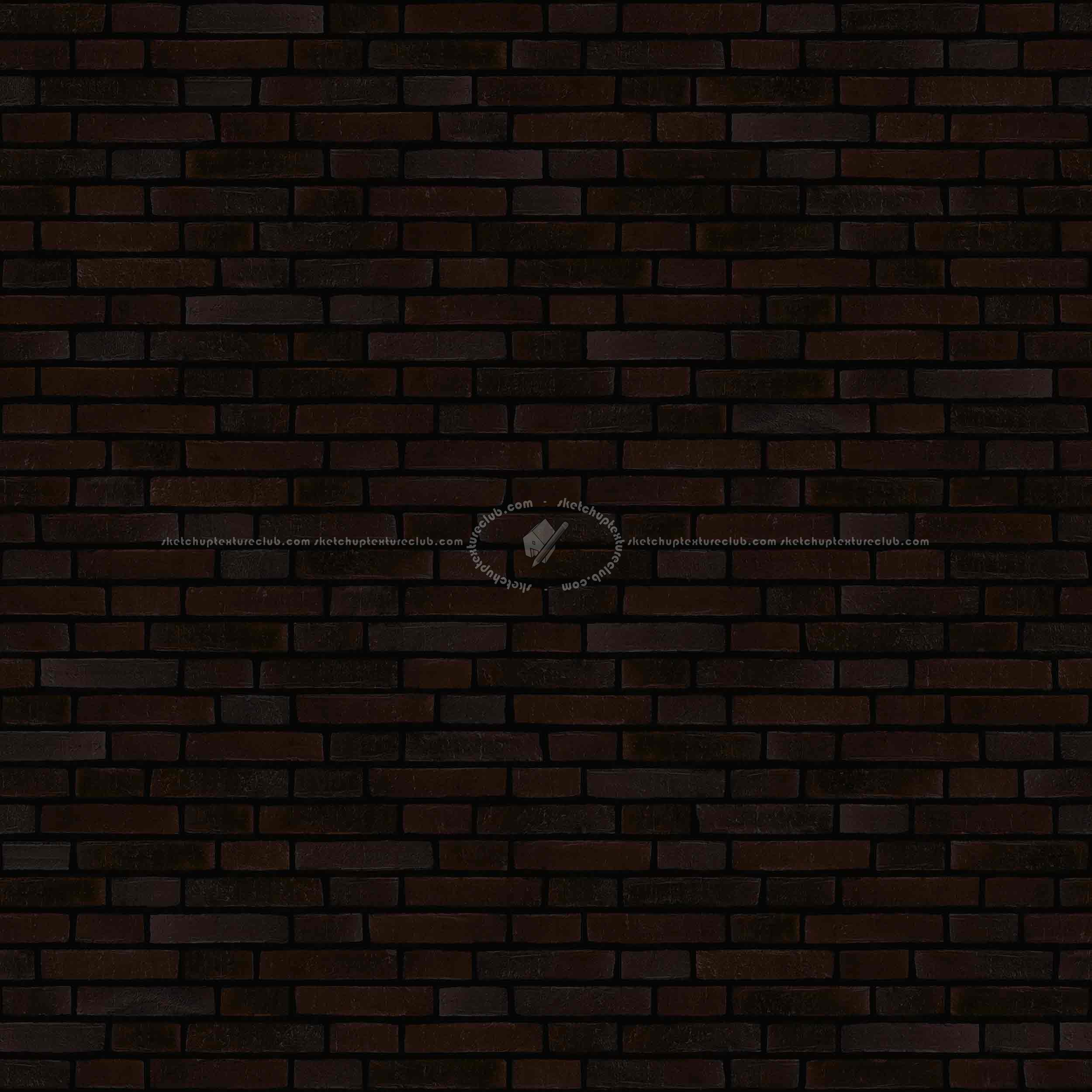 Textures   -   ARCHITECTURE   -   BRICKS   -   Facing Bricks   -   Rustic  - Rustic bricks texture seamless 00215 - Specular