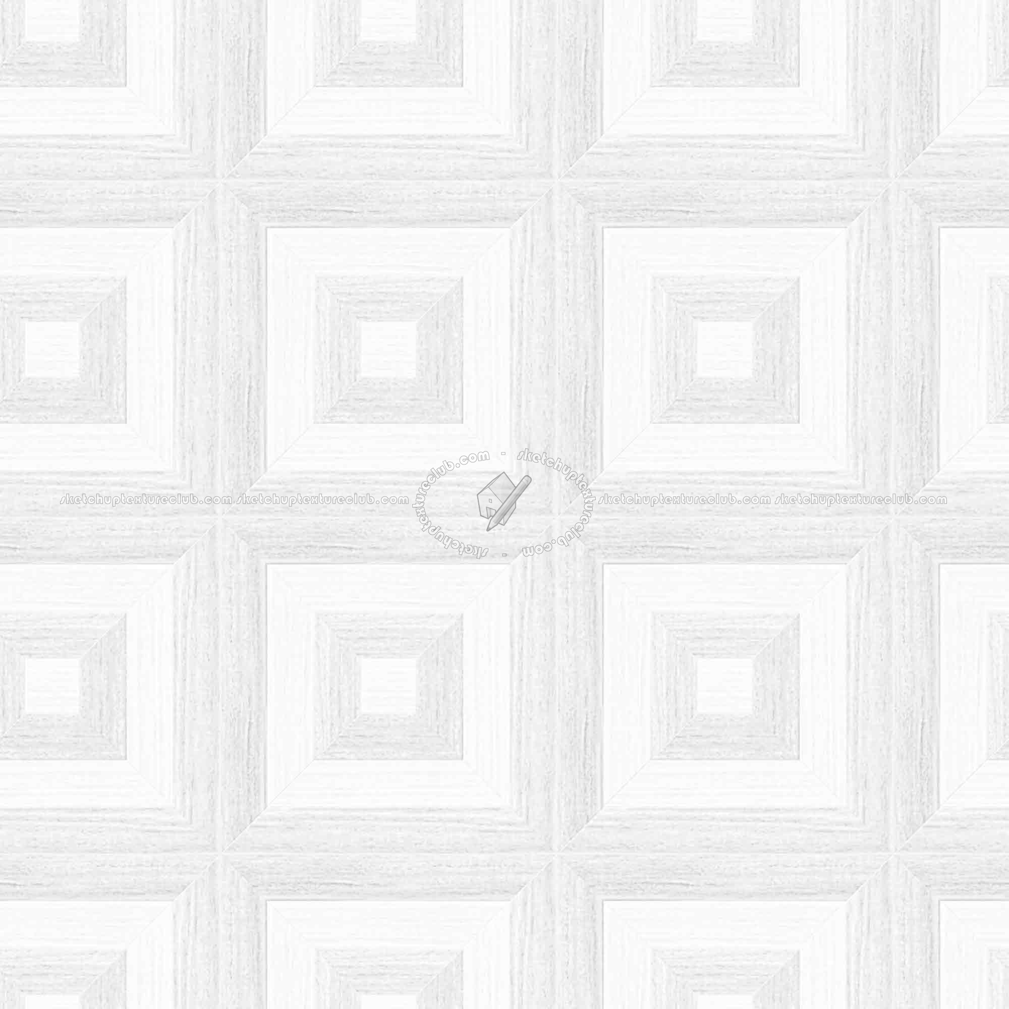 Textures   -   ARCHITECTURE   -   WOOD FLOORS   -   Parquet square  - Wood flooring square texture seamless 05428 - Ambient occlusion