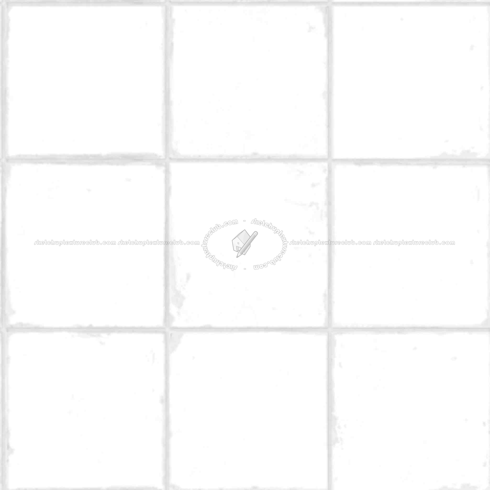 Textures   -   FREE PBR TEXTURES  - Old white ceramic tiles PBR texture seamless 21919 - Ambient occlusion