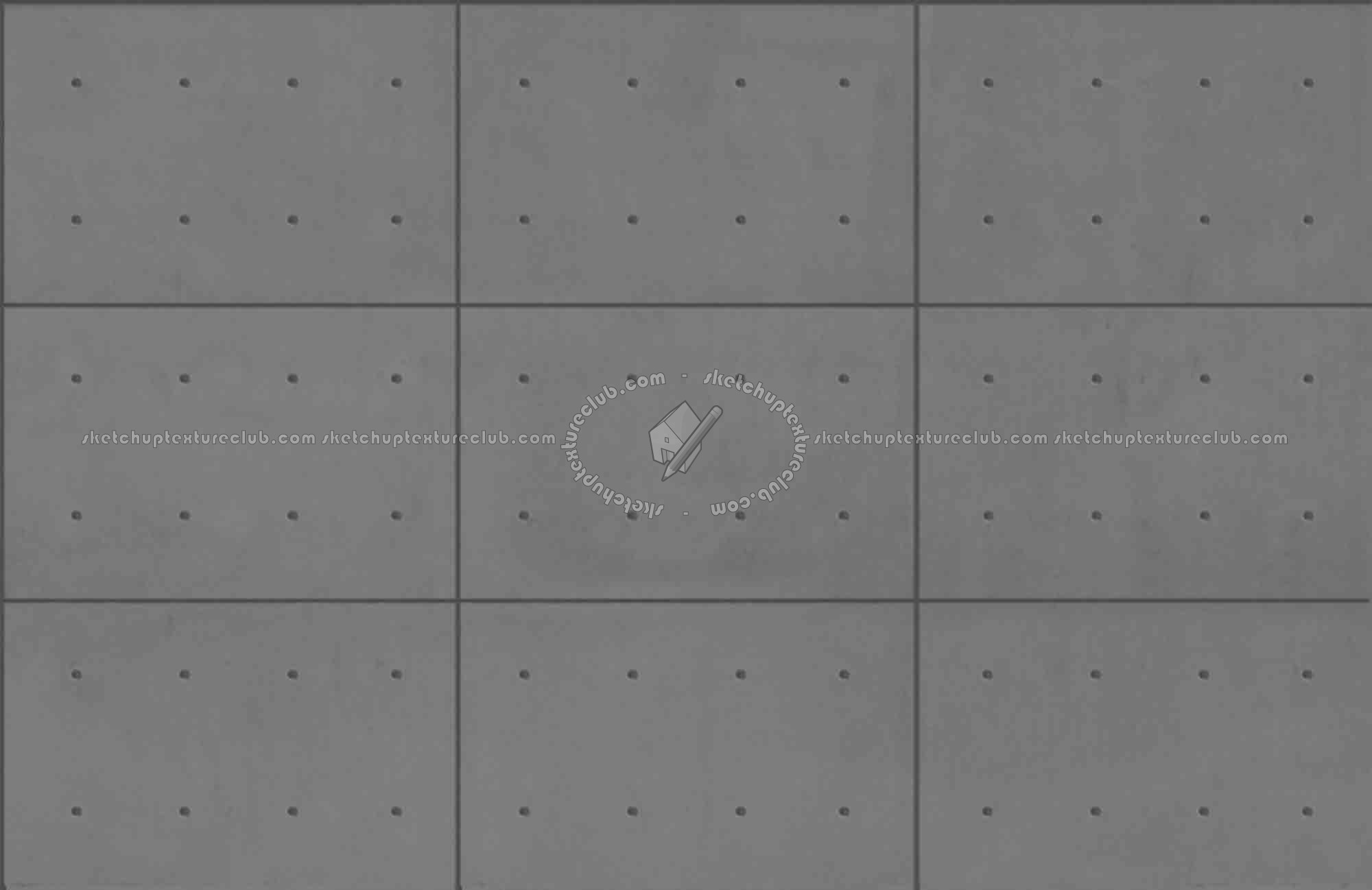 Textures   -   ARCHITECTURE   -   CONCRETE   -   Plates   -   Tadao Ando  - Tadao ando concrete plates seamless 01857 - Displacement