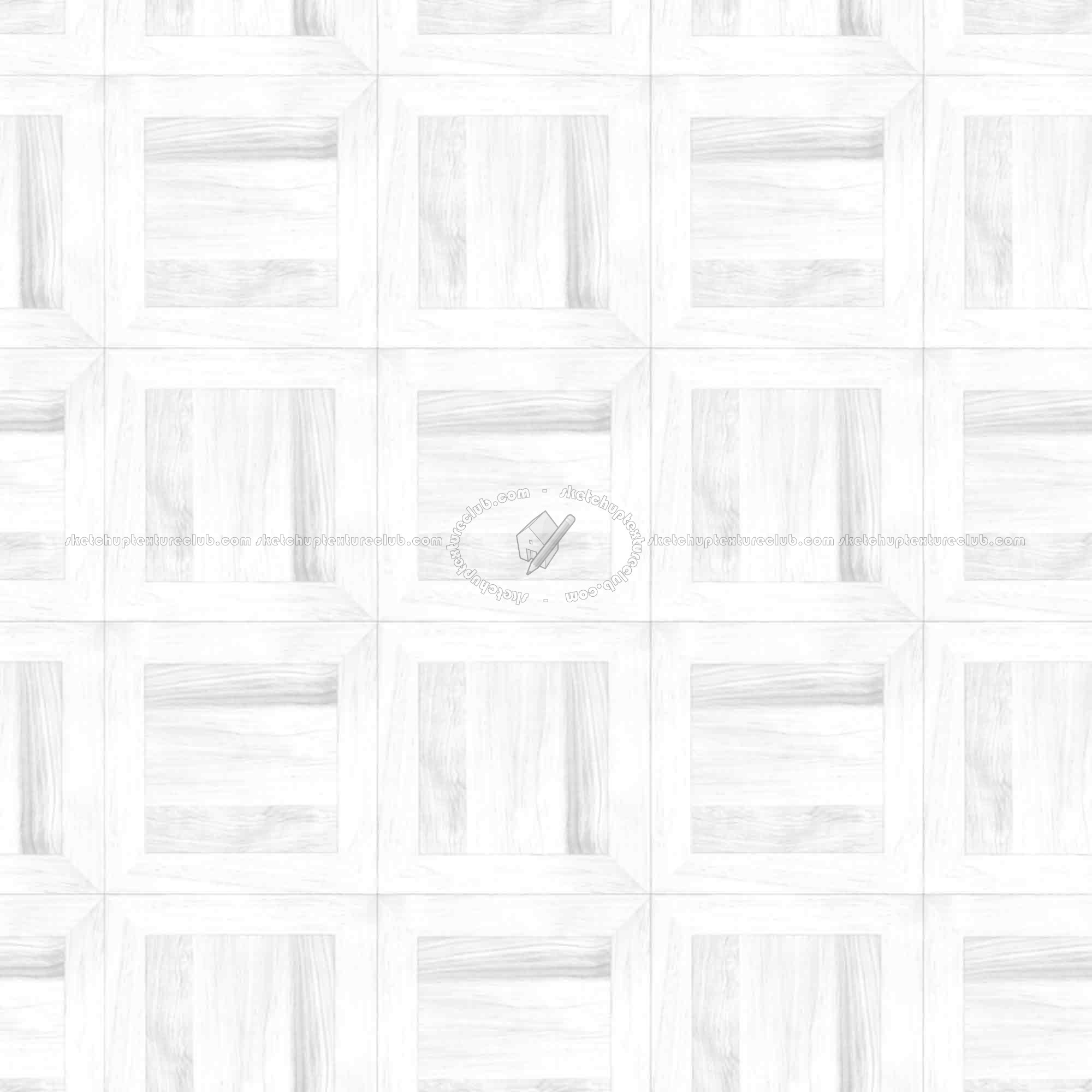 Textures   -   ARCHITECTURE   -   WOOD FLOORS   -   Parquet square  - Wood flooring square texture seamless 05429 - Ambient occlusion