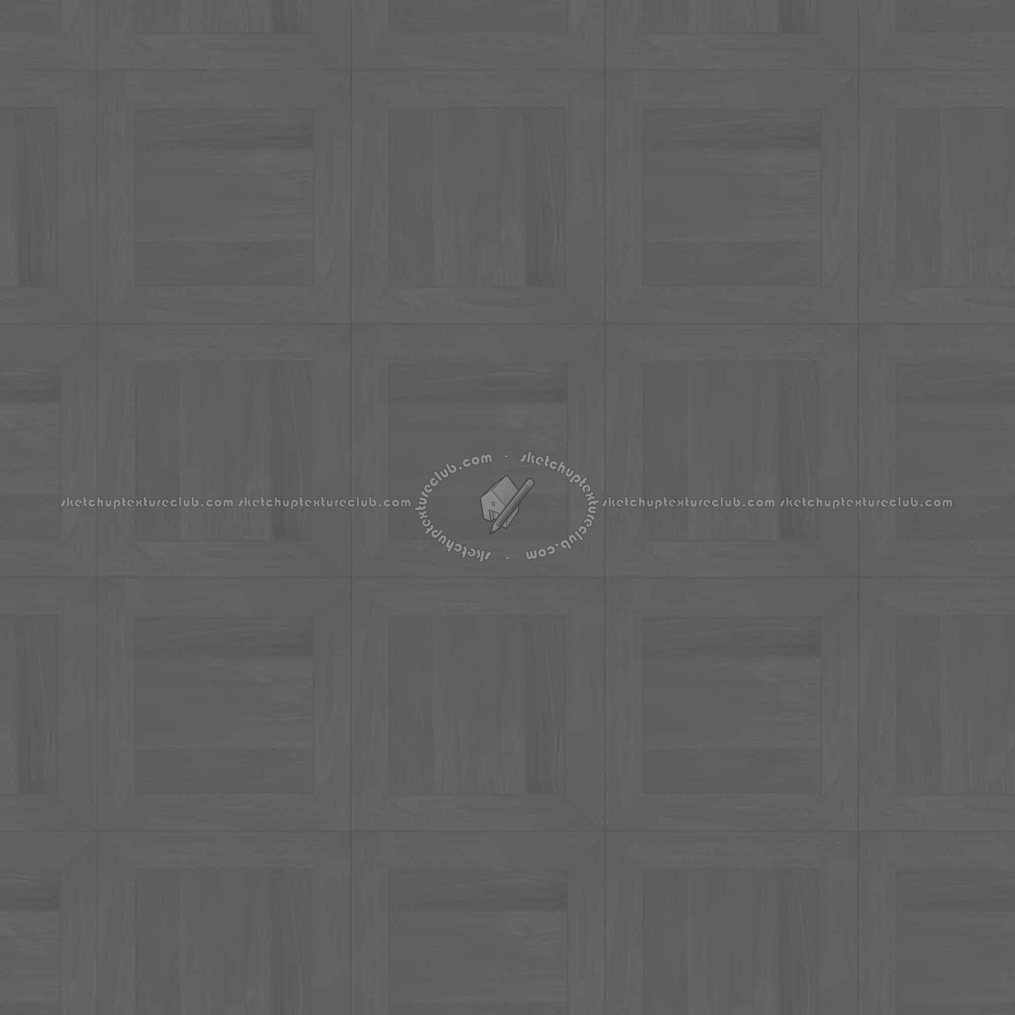 Textures   -   ARCHITECTURE   -   WOOD FLOORS   -   Parquet square  - Wood flooring square texture seamless 05429 - Displacement