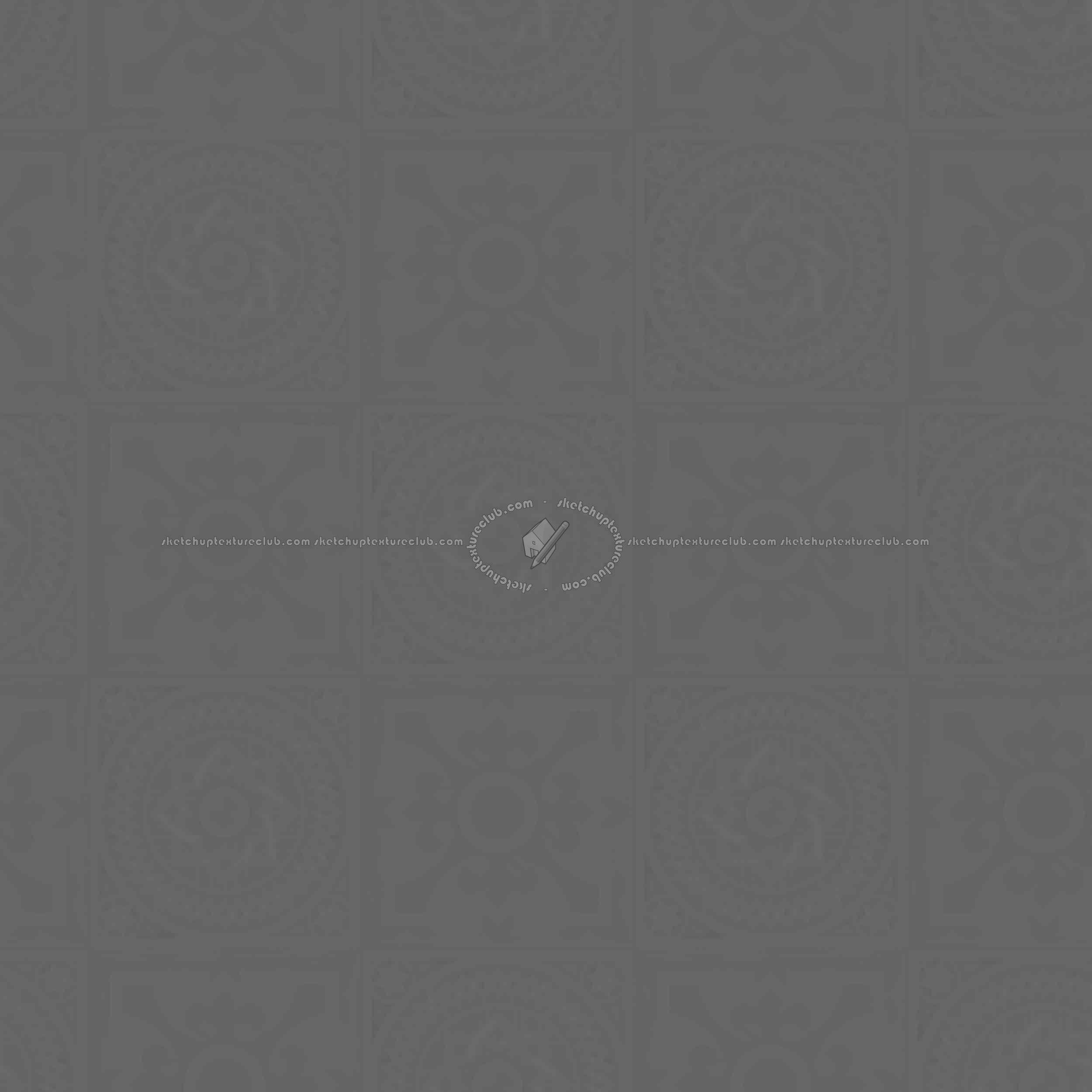 Textures   -   ARCHITECTURE   -   WOOD FLOORS   -   Geometric pattern  - Parquet geometric pattern texture seamless 04765 - Displacement