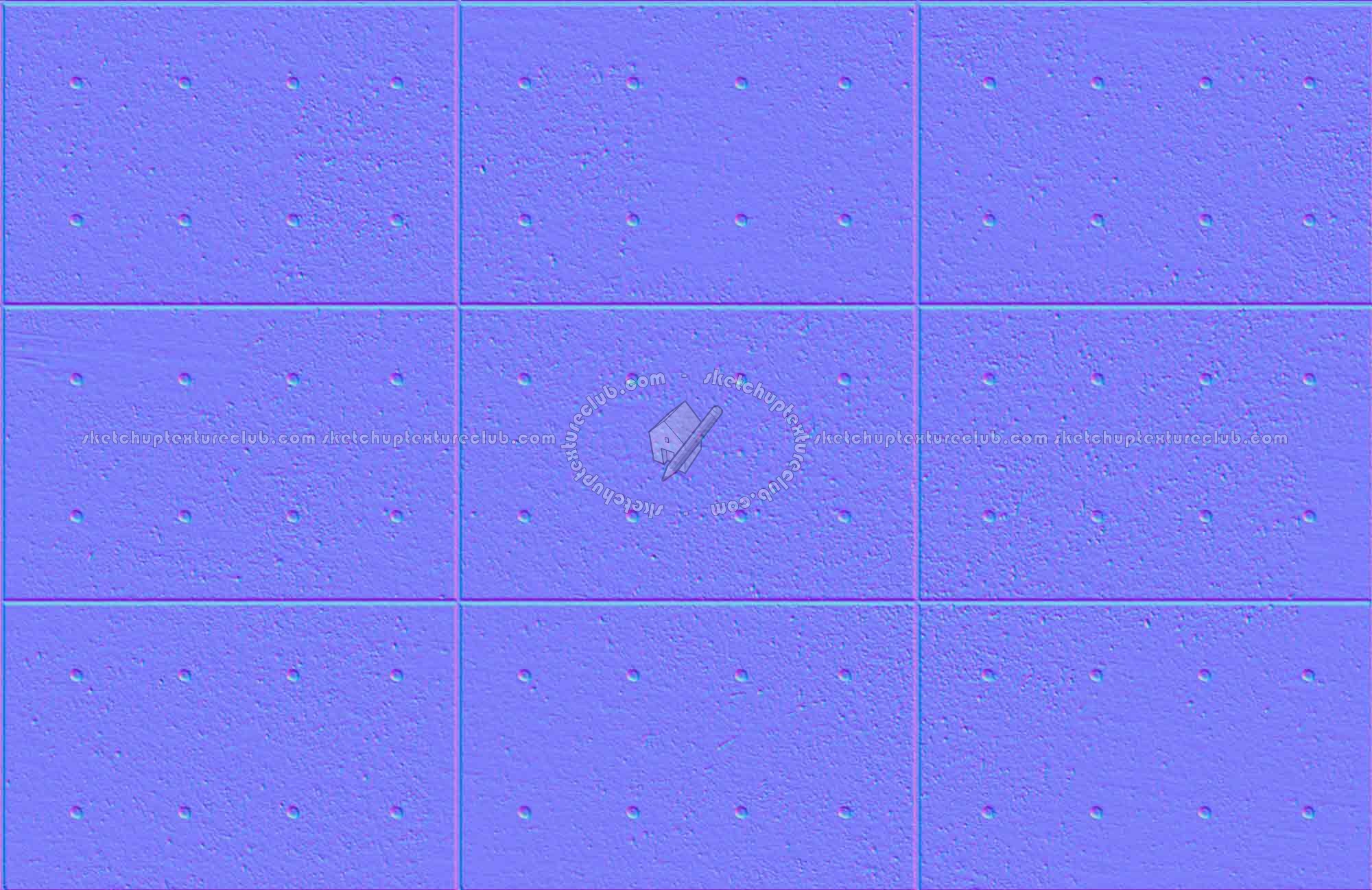 Textures   -   ARCHITECTURE   -   CONCRETE   -   Plates   -   Tadao Ando  - Tadao ando concrete plates seamless 01858 - Normal