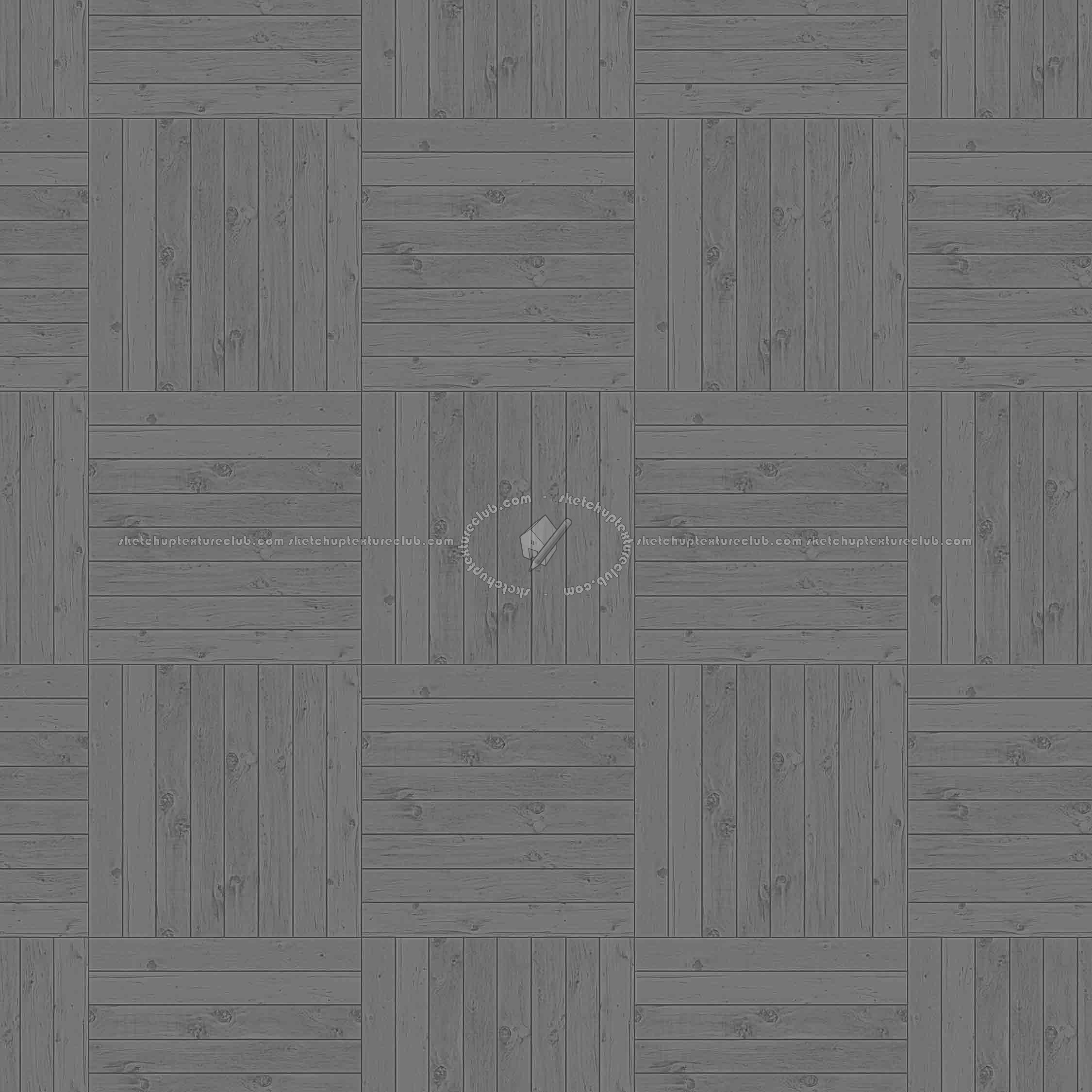 Textures   -   ARCHITECTURE   -   WOOD FLOORS   -   Parquet square  - Wood flooring square texture seamless 05430 - Specular