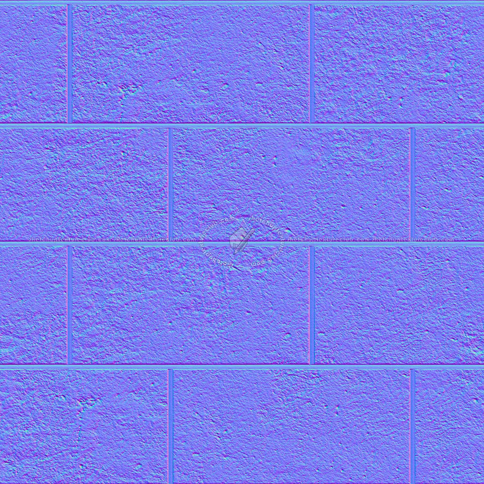 Textures   -   ARCHITECTURE   -   CONCRETE   -   Plates   -   Dirty  - Concrete dirt plates wall texture seamless 01769 - Normal