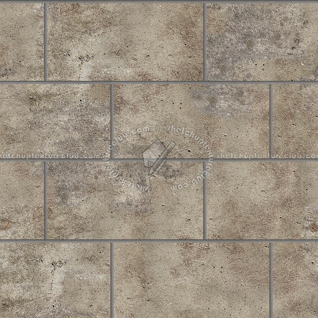 Textures   -   ARCHITECTURE   -   CONCRETE   -   Plates   -   Dirty  - Concrete dirt plates wall texture seamless 01769 (seamless)