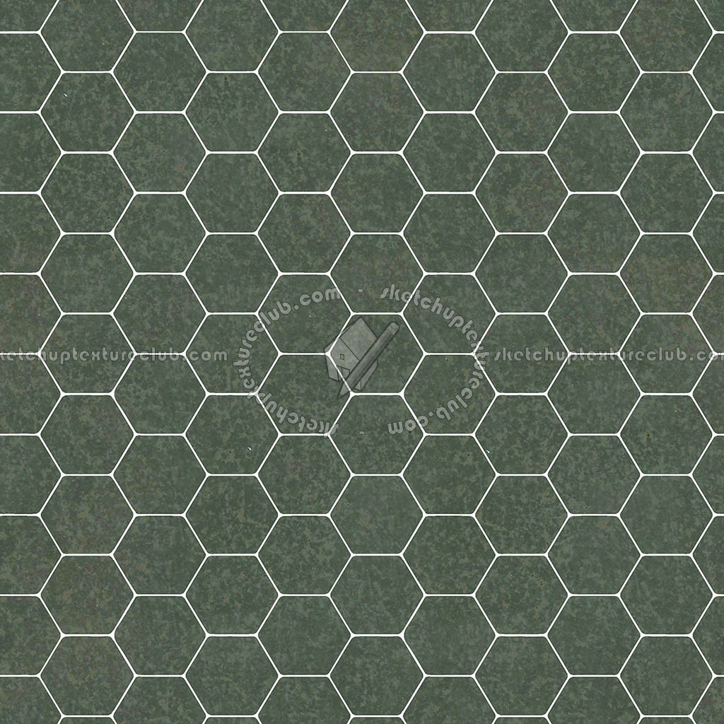 Textures   -   ARCHITECTURE   -   TILES INTERIOR   -   Hexagonal mixed  - hexagonal green marble tile texture seamless 21413