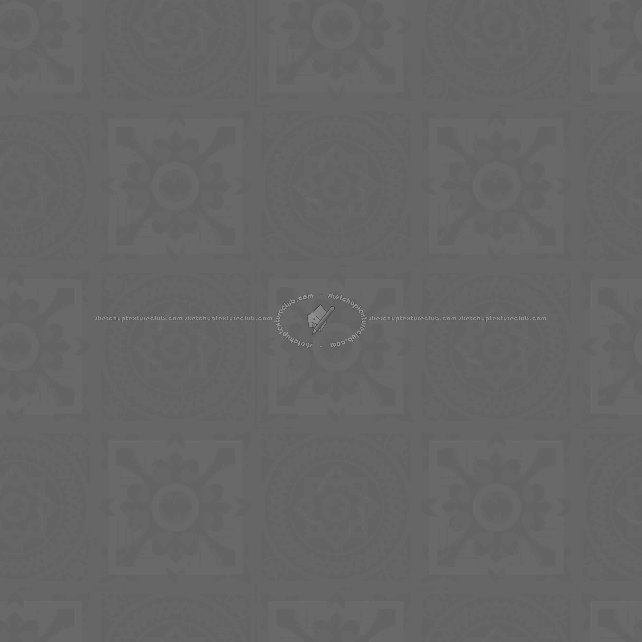 Textures   -   ARCHITECTURE   -   WOOD FLOORS   -   Geometric pattern  - Parquet geometric pattern texture seamless 04766 - Displacement