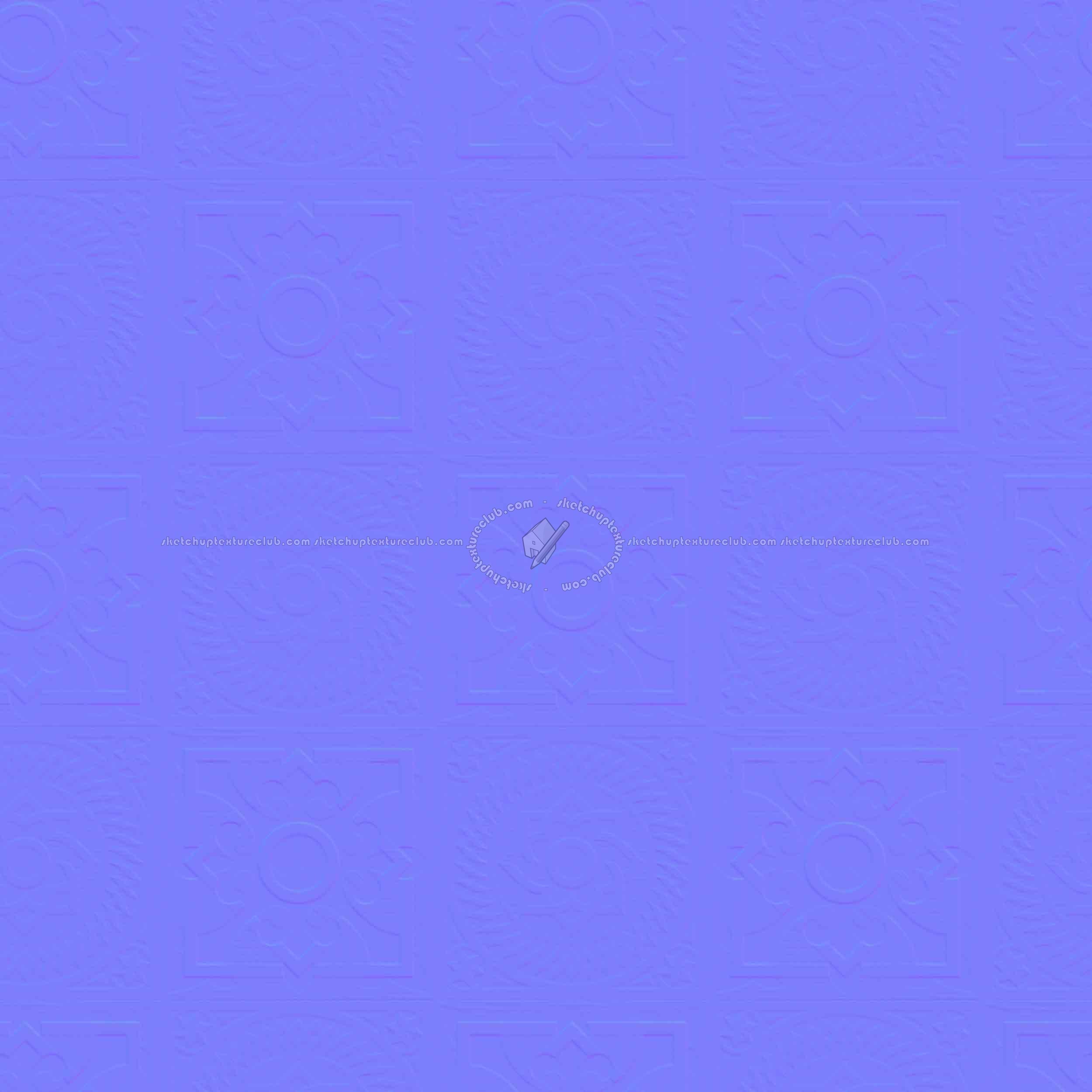 Textures   -   ARCHITECTURE   -   WOOD FLOORS   -   Geometric pattern  - Parquet geometric pattern texture seamless 04766 - Normal