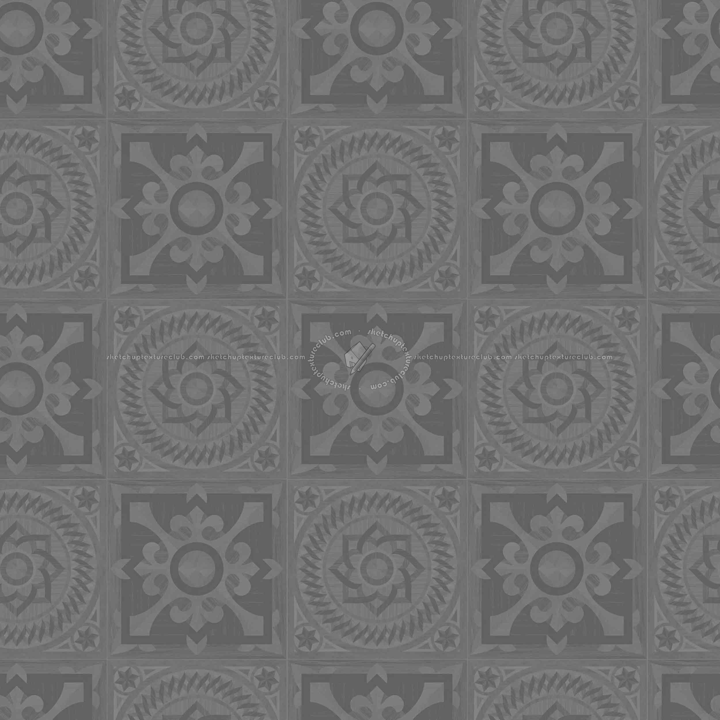 Textures   -   ARCHITECTURE   -   WOOD FLOORS   -   Geometric pattern  - Parquet geometric pattern texture seamless 04766 - Specular