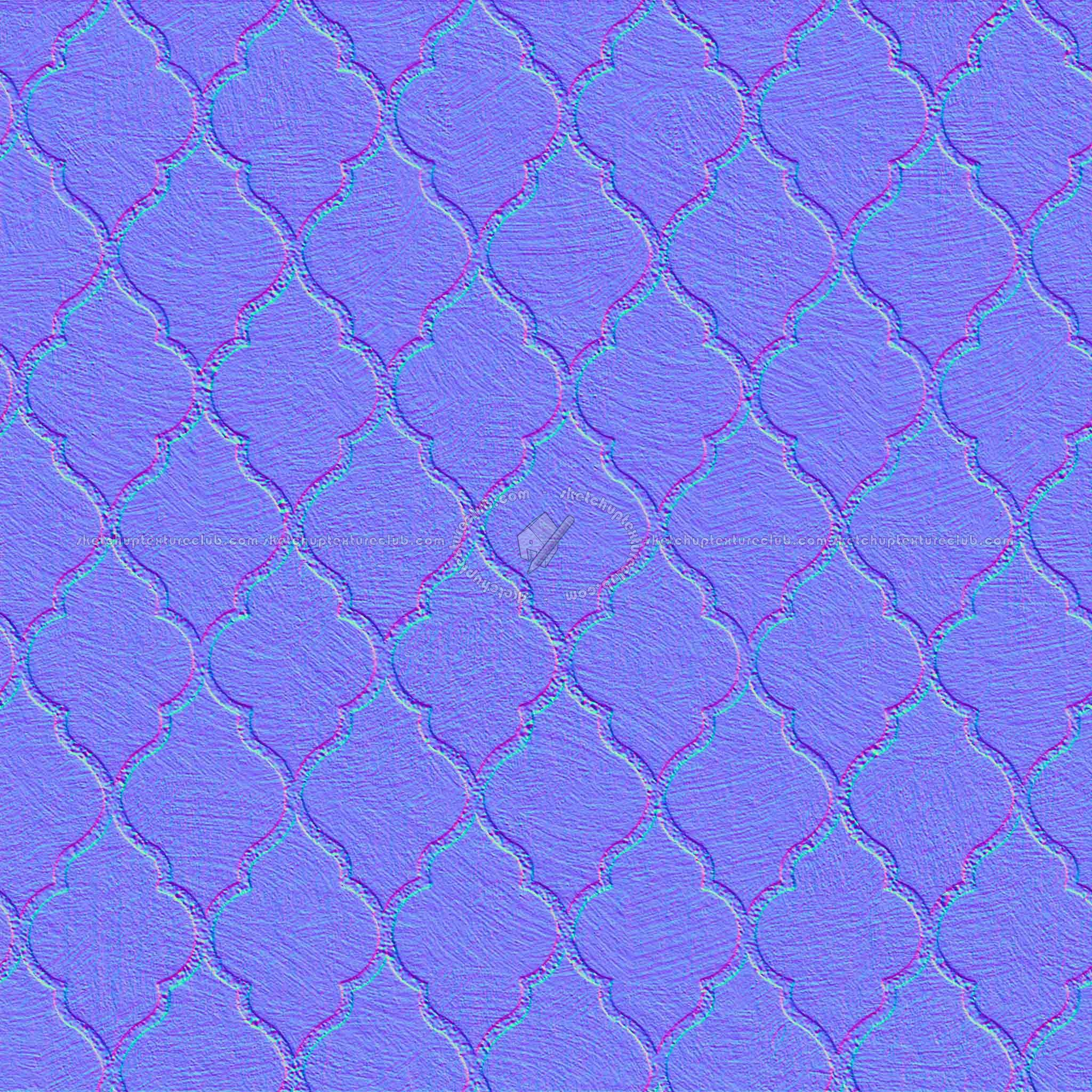 Textures   -   ARCHITECTURE   -   PAVING OUTDOOR   -   Concrete   -   Blocks mixed  - Paving concrete mixed size texture seamless 05606 - Normal