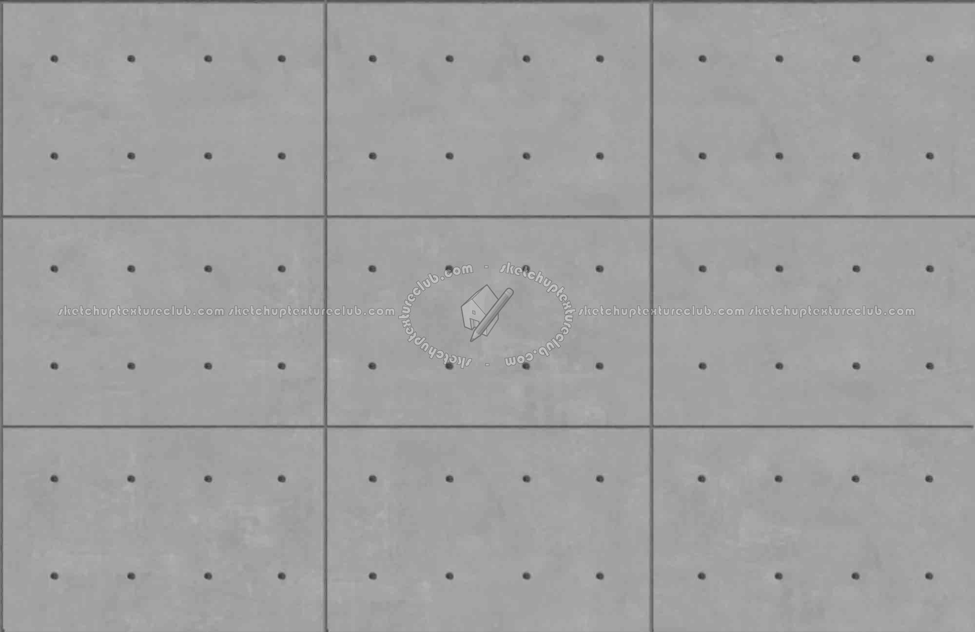 Textures   -   ARCHITECTURE   -   CONCRETE   -   Plates   -   Tadao Ando  - Tadao ando concrete plates seamless 01859 - Displacement