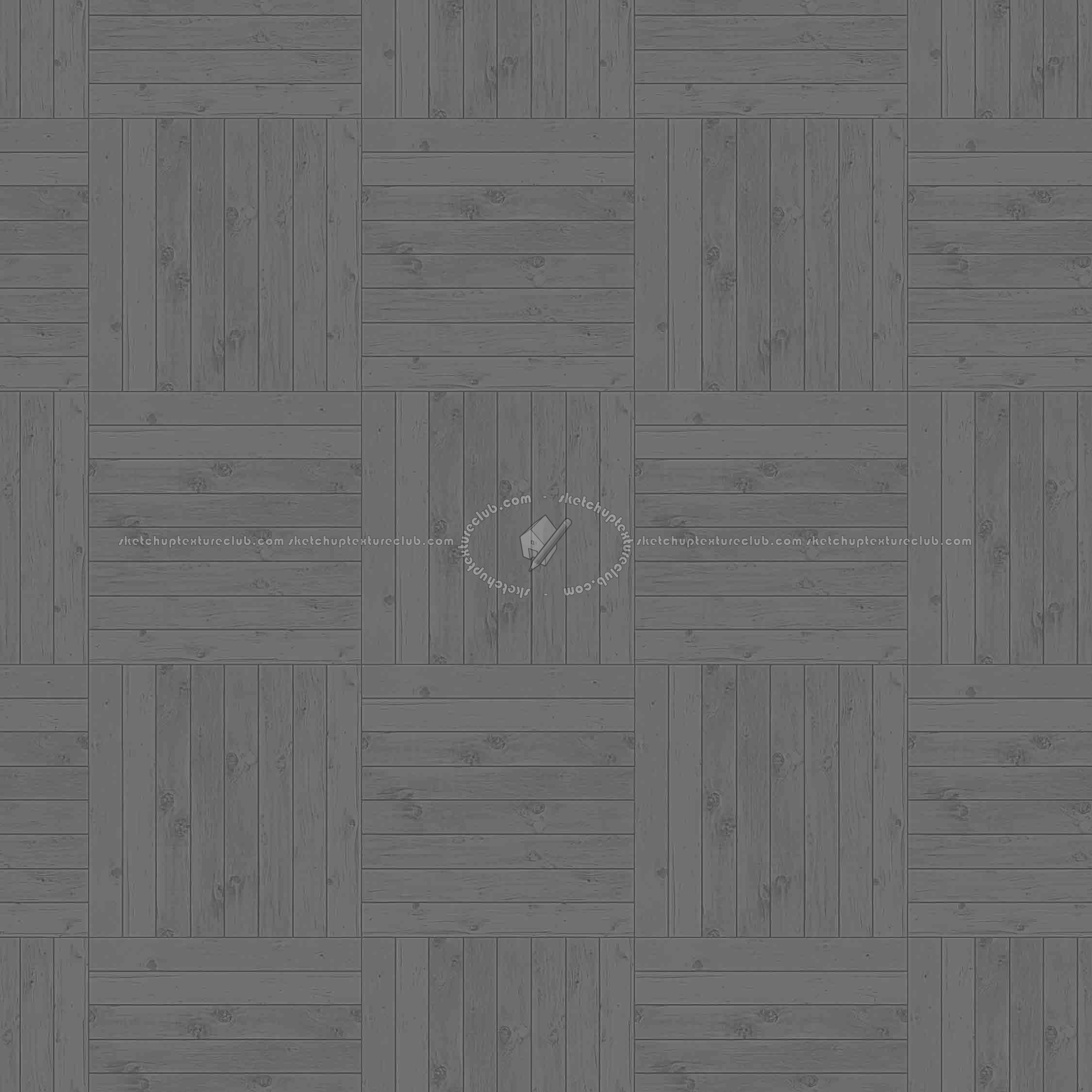 Textures   -   ARCHITECTURE   -   WOOD FLOORS   -   Parquet square  - Wood flooring square texture seamless 05431 - Specular