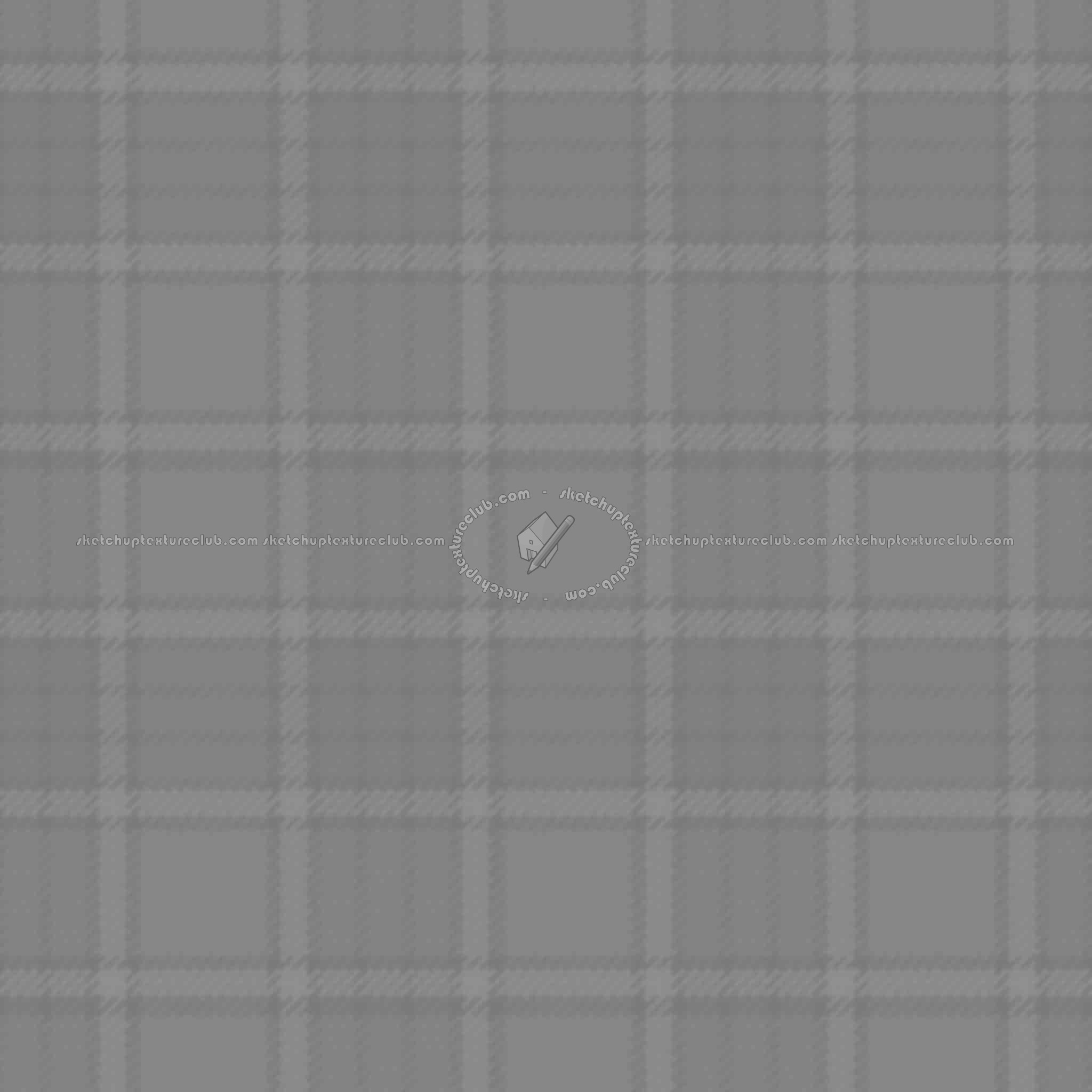 Textures   -   MATERIALS   -   FABRICS   -   Tartan  - acrylic tartan fabric PBR texture seamless 21809 - Displacement