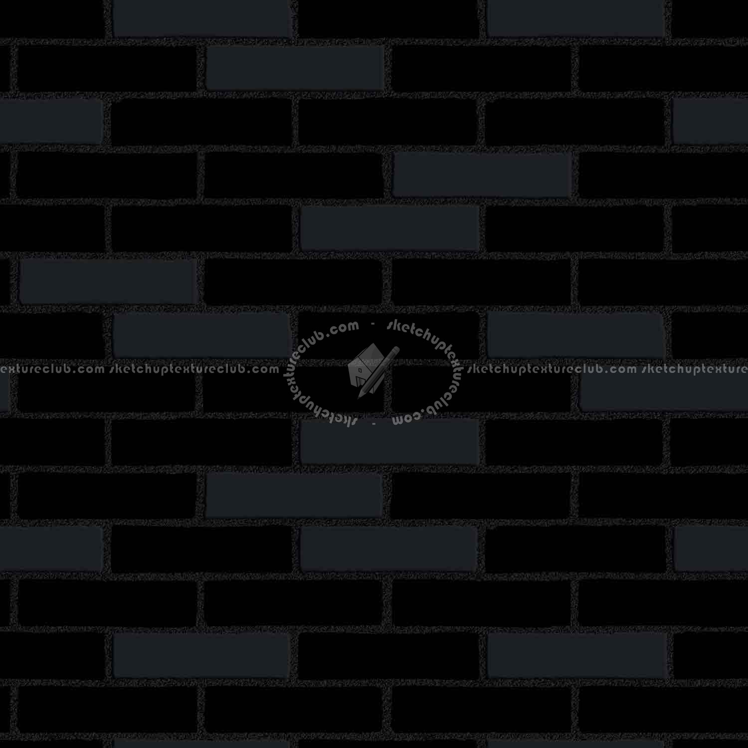 Textures   -   ARCHITECTURE   -   BRICKS   -   Facing Bricks   -   Smooth  - Facing smooth bricks texture seamless 00295 - Specular